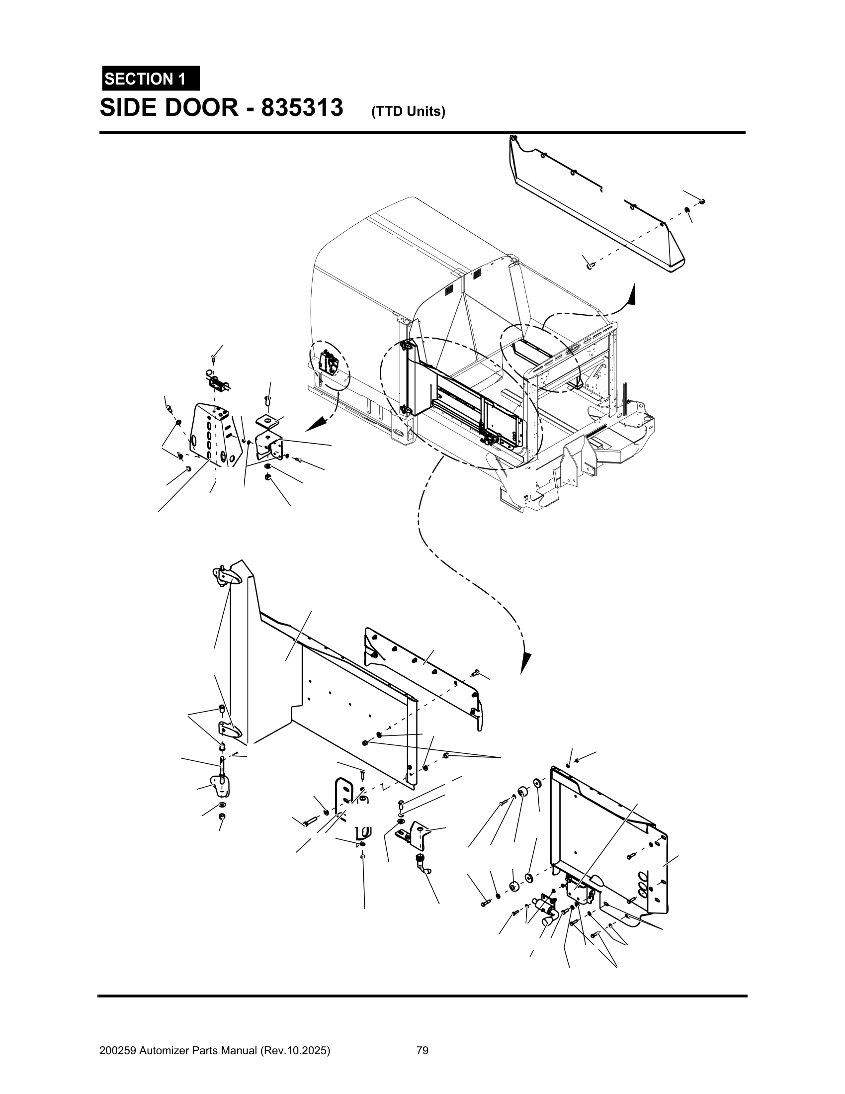 Side door (Installation 835313)