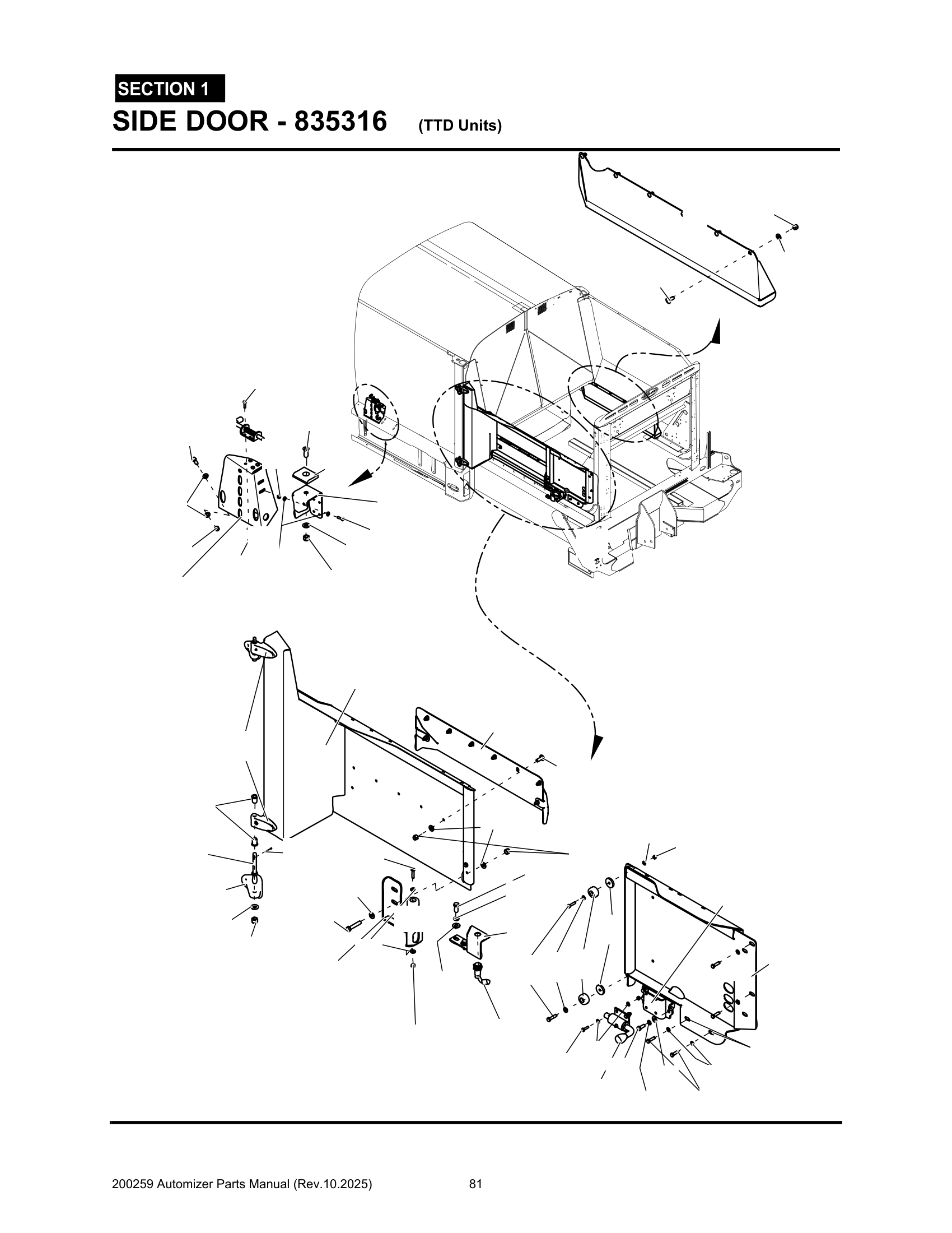 Side door (Installation 835316)