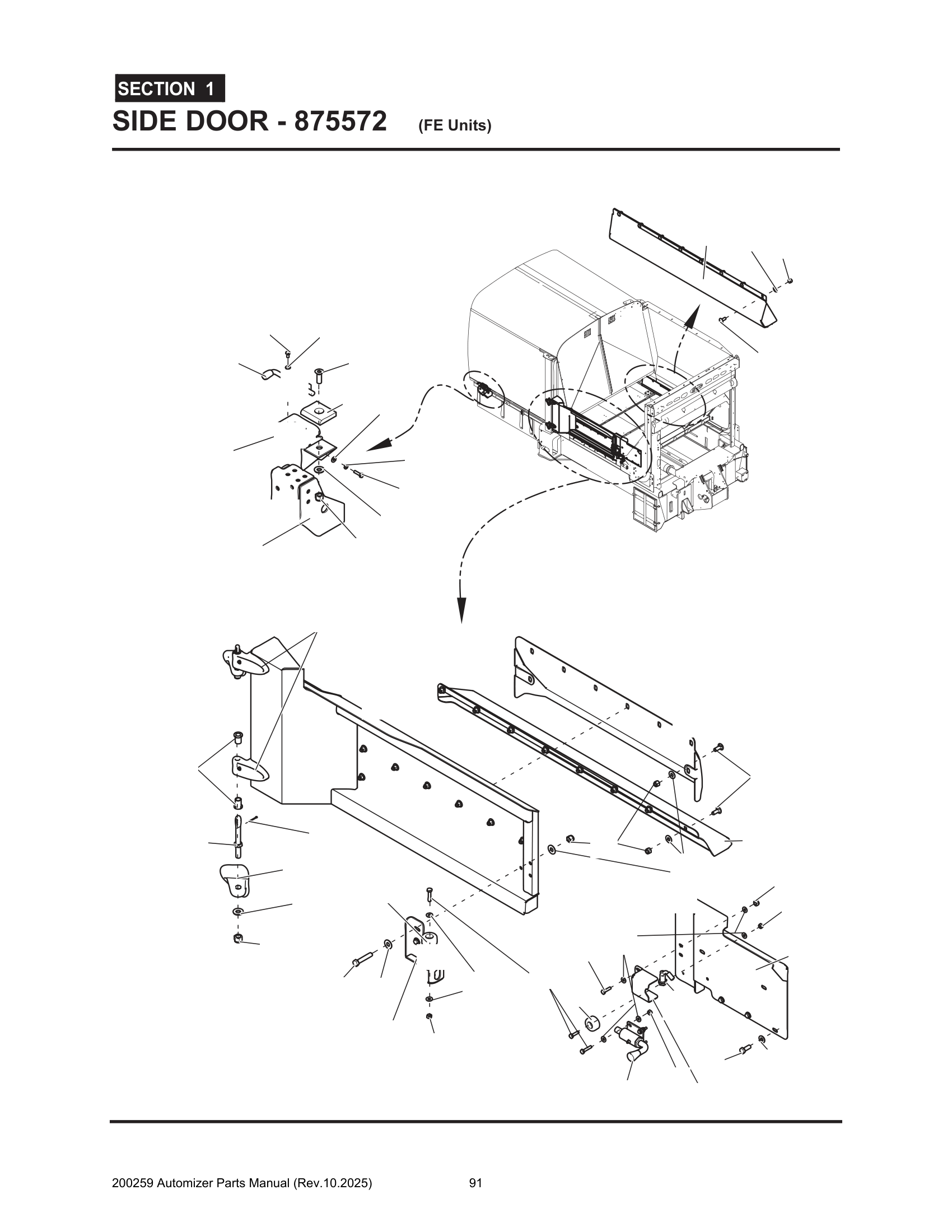 Side door (Installation 875572)