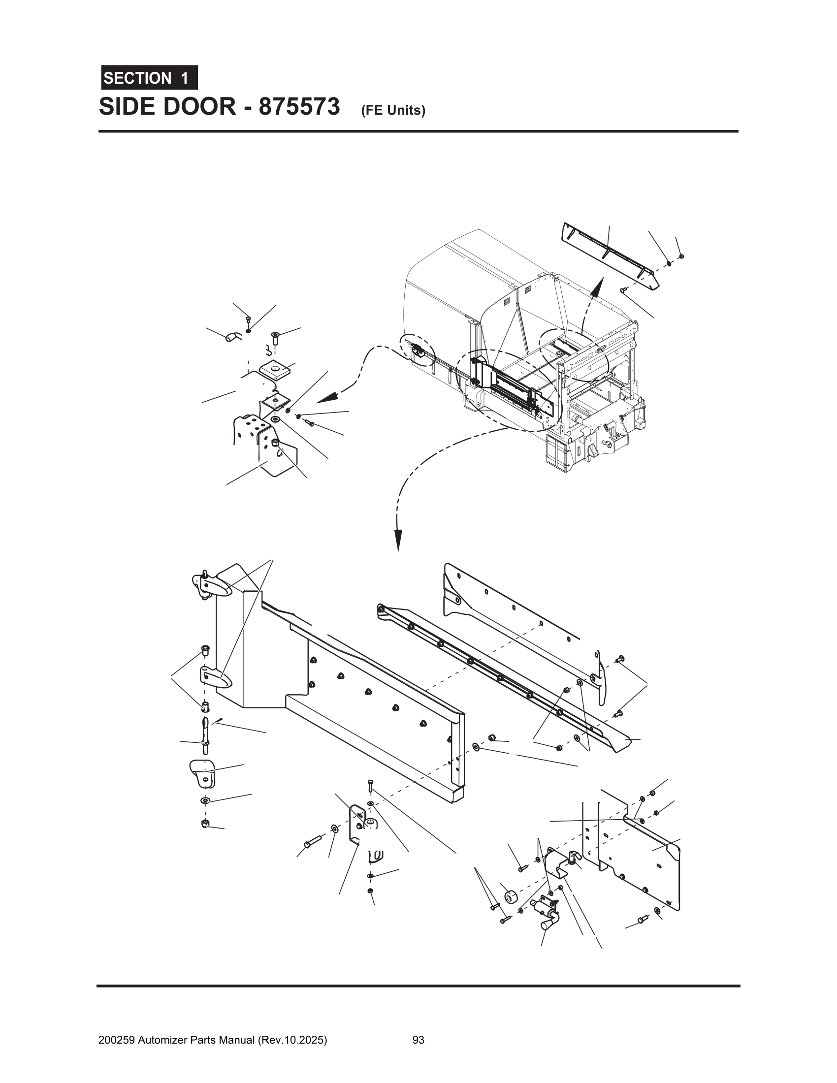 Side door (Installation 875573)