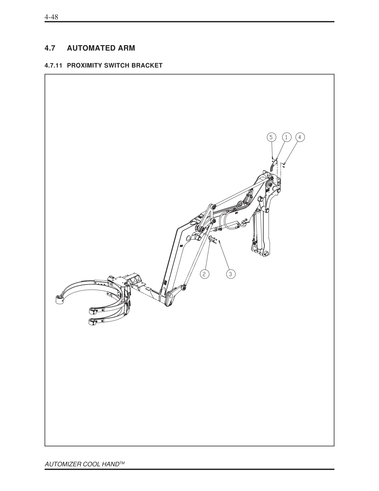 PROXIMITY SWITCH BRACKET