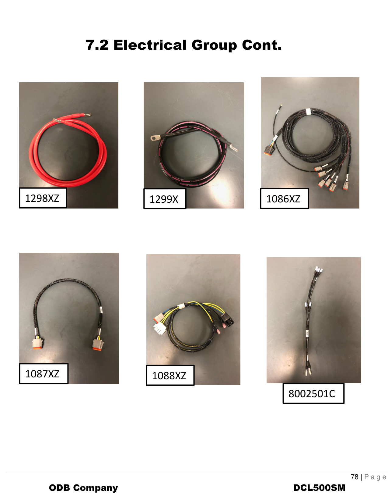 Electrical Group Cont.