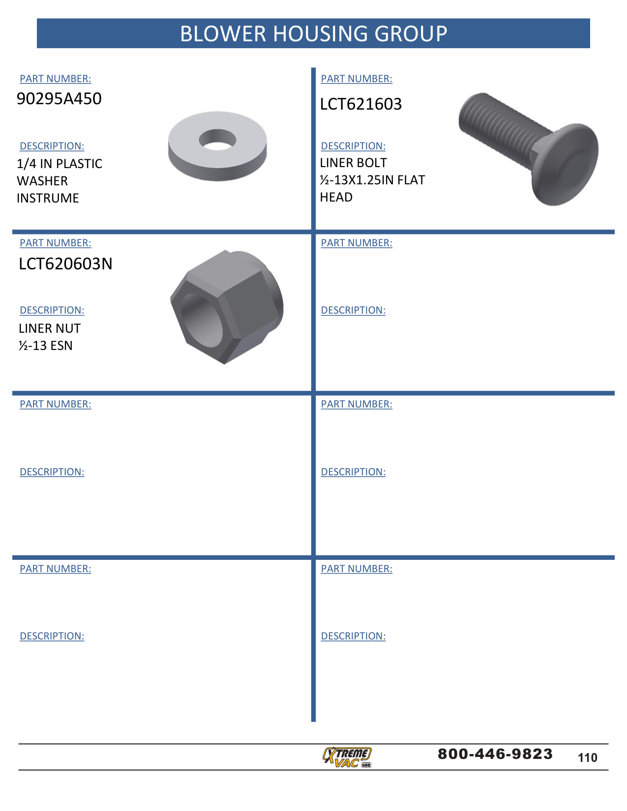 BLOWER HOUSING GROUP