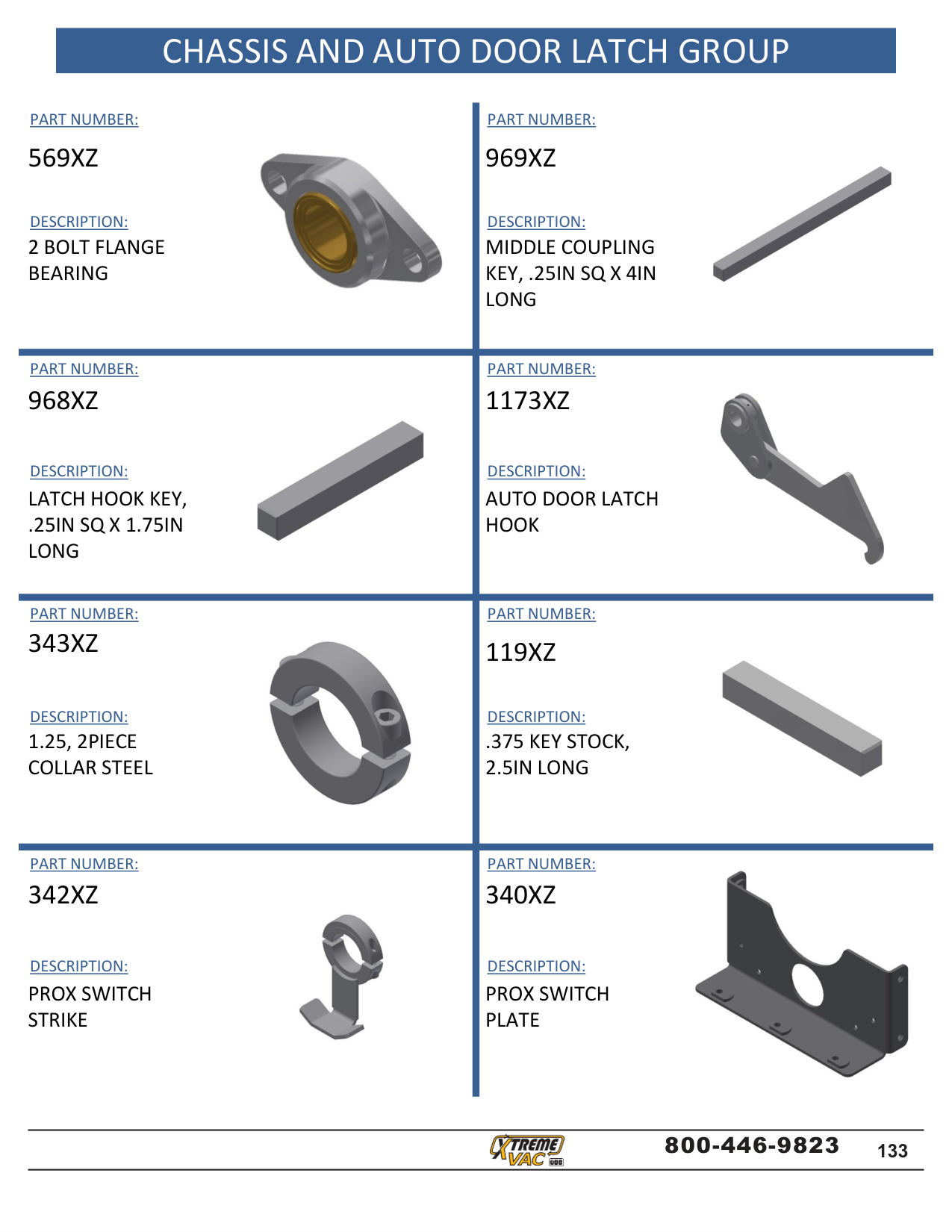 CHASSIS AND AUTO DOOR LATCH GROUP