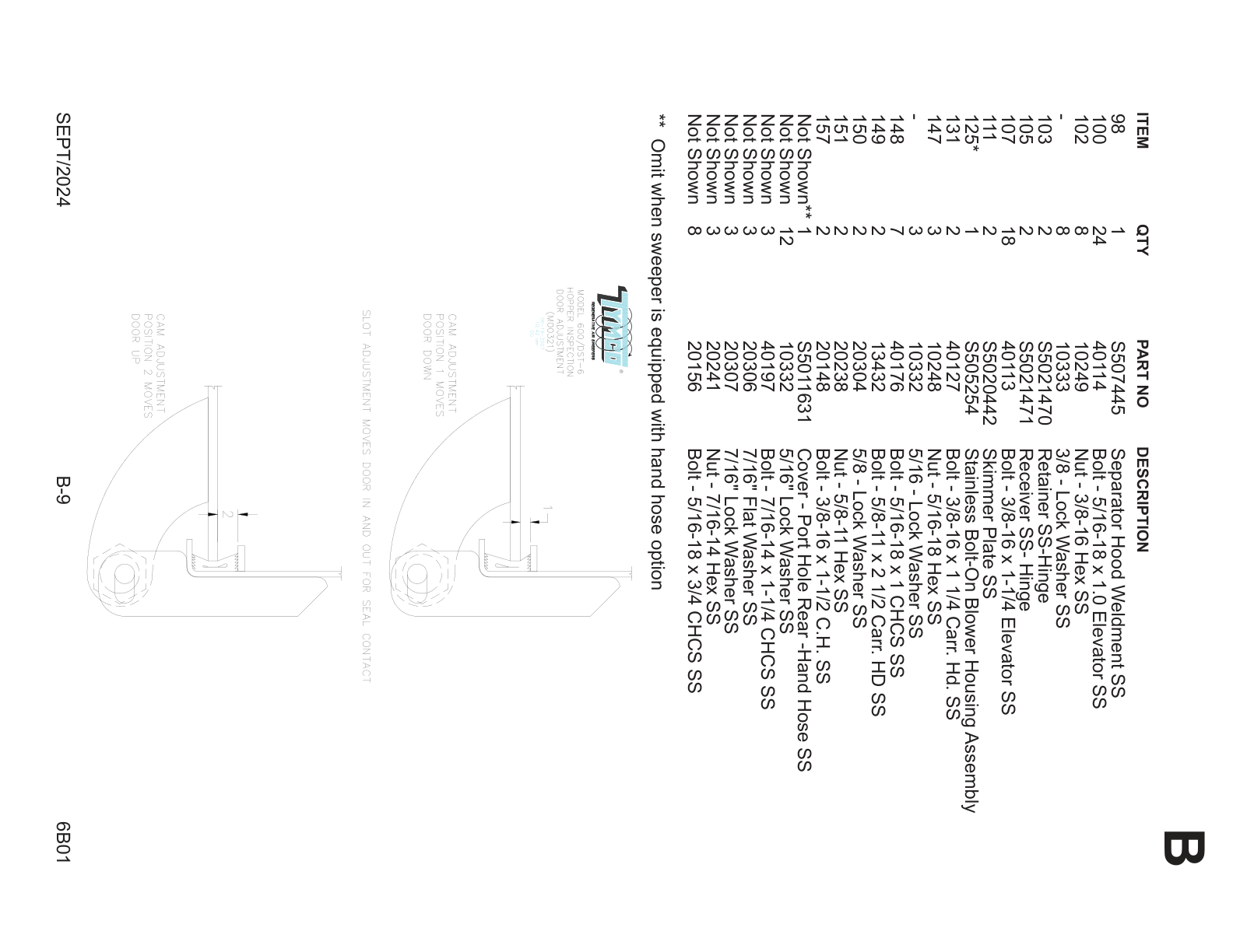 Separator Hood Assembly