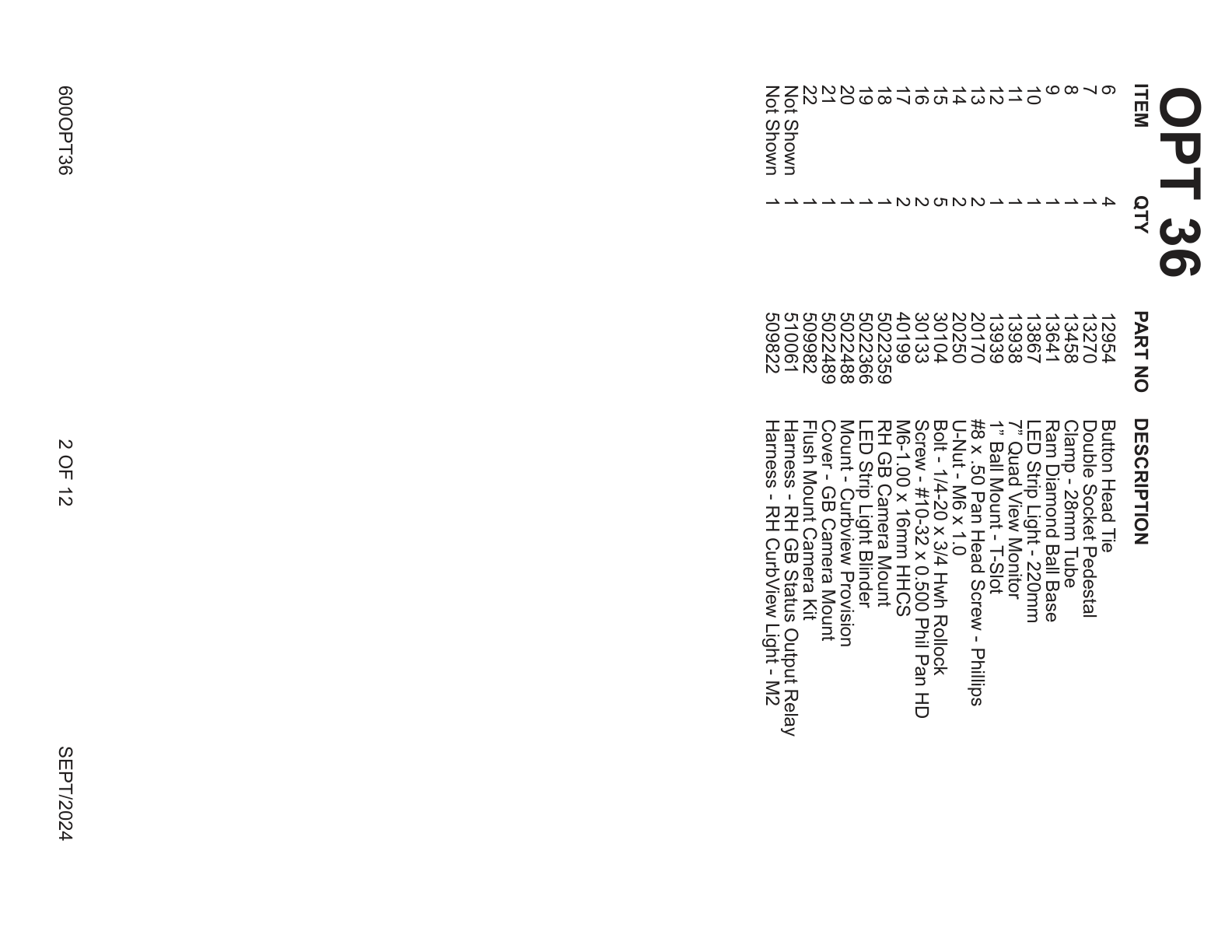 Camera Mount Fasteners