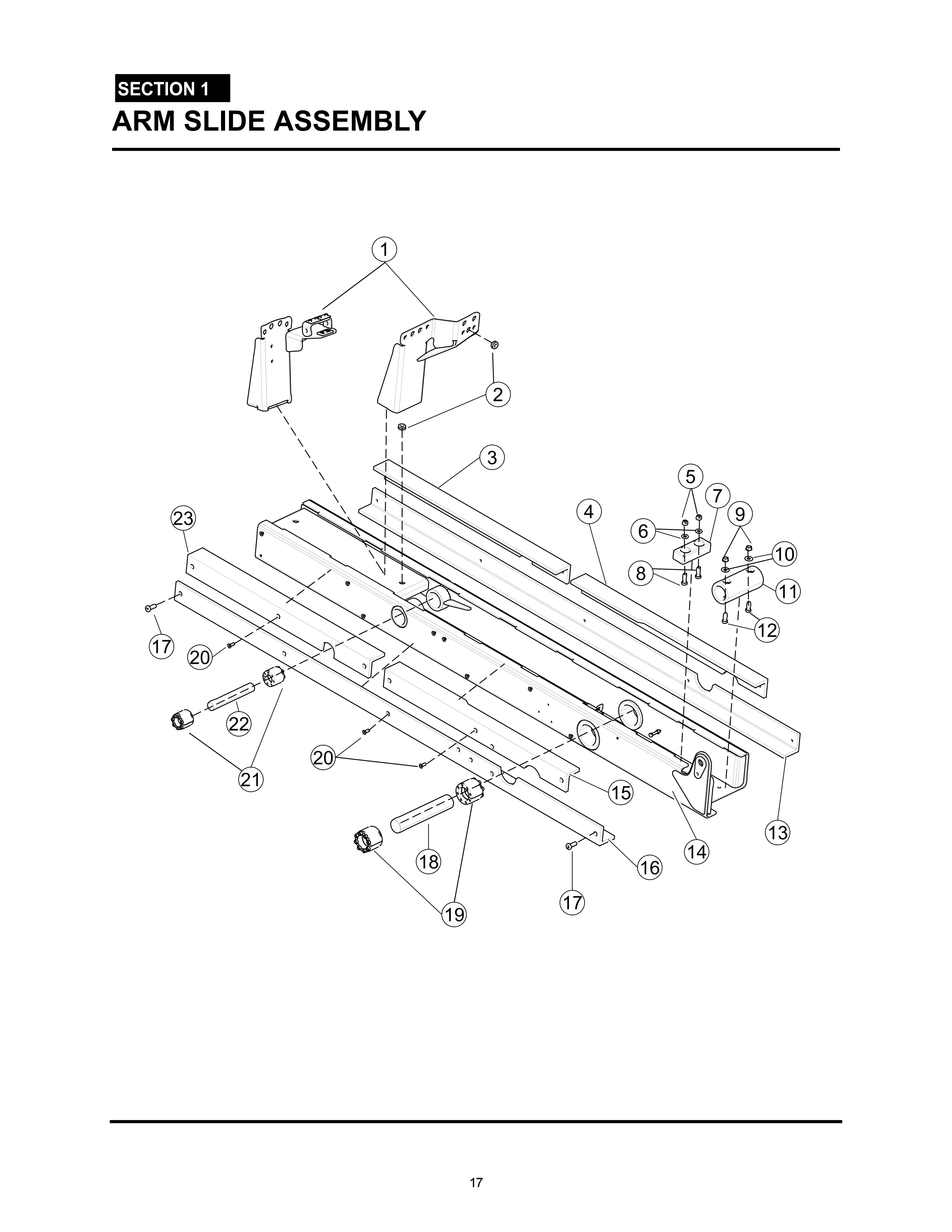 Arm Slide Assembly
