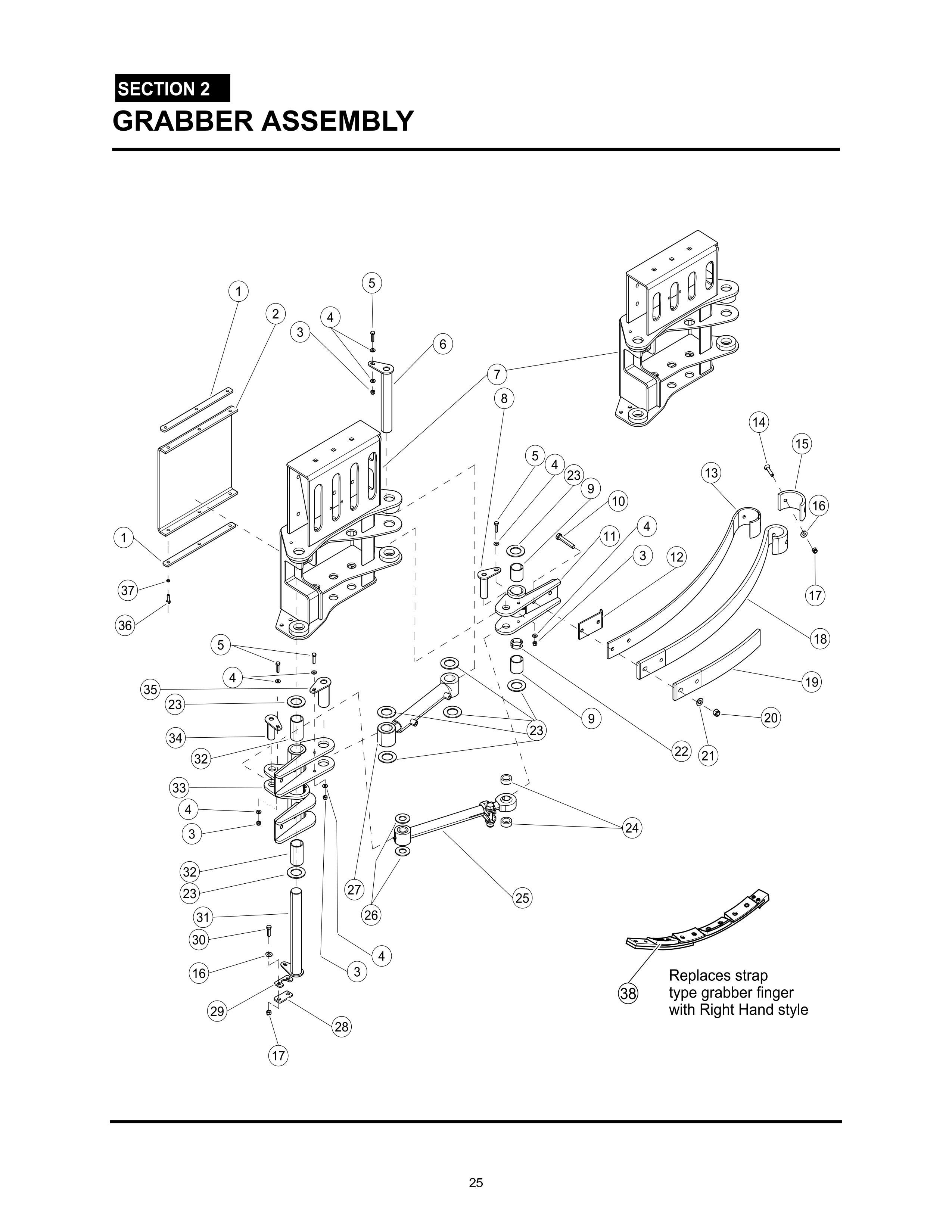 Grabber Assembly & Gripper Assembly