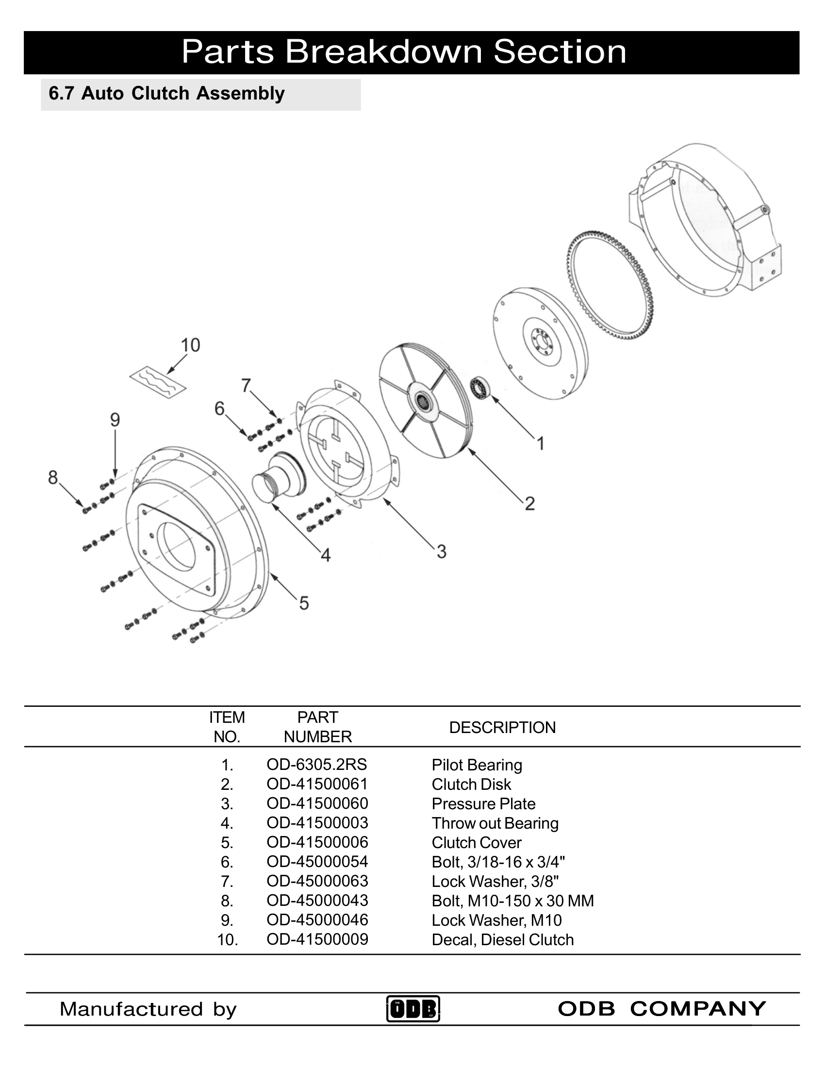 Auto Clutch Assembly