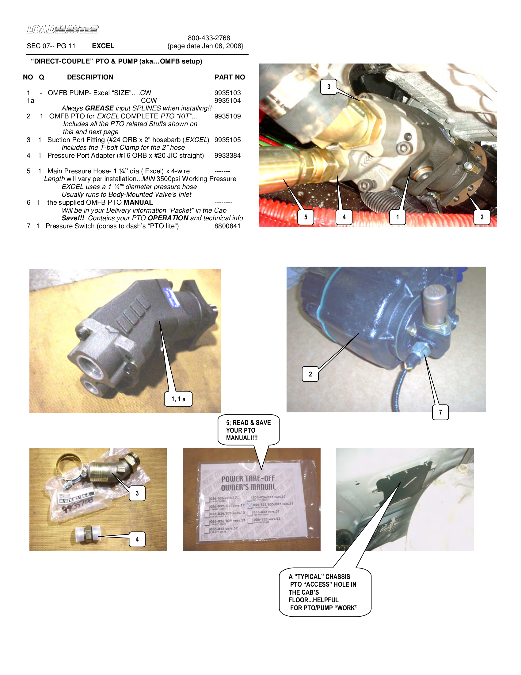“DIRECT-COUPLE” PTO &amp; PUMP (aka…OMFB setup)