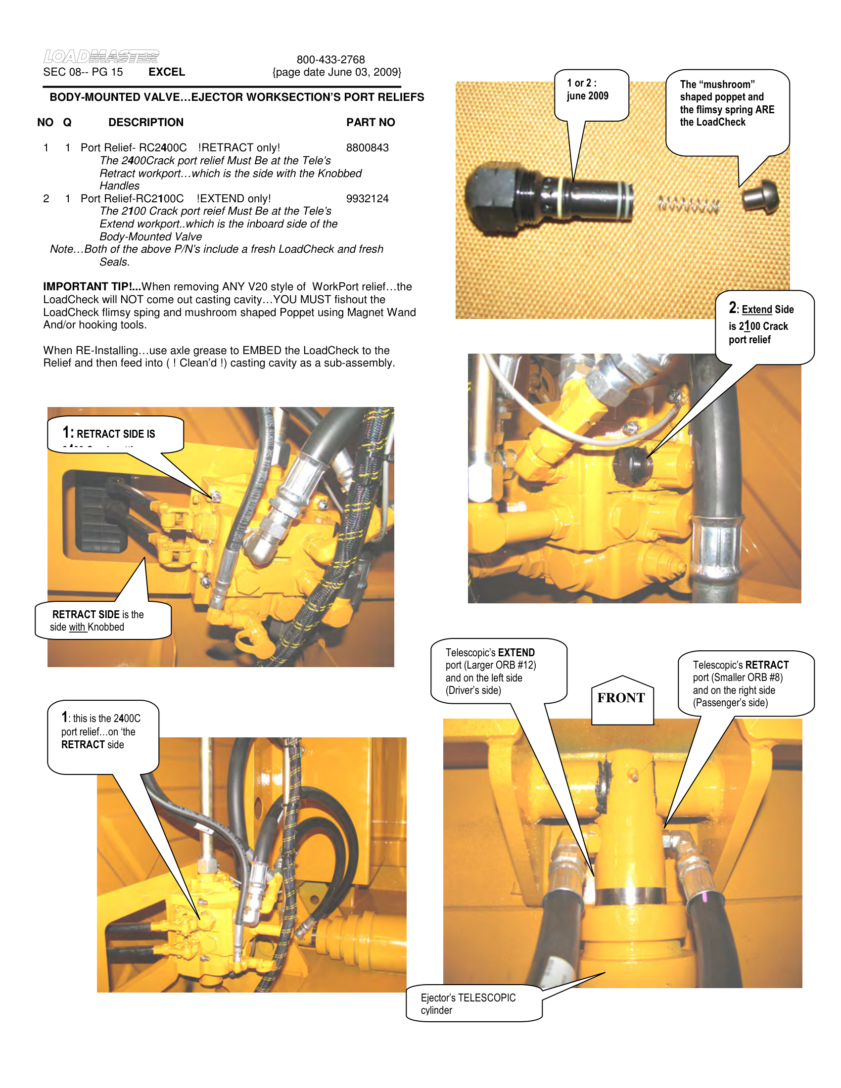 BODY-MOUNTED VALVE…EJECTOR WORKSECTION’S PORT RELIEFS