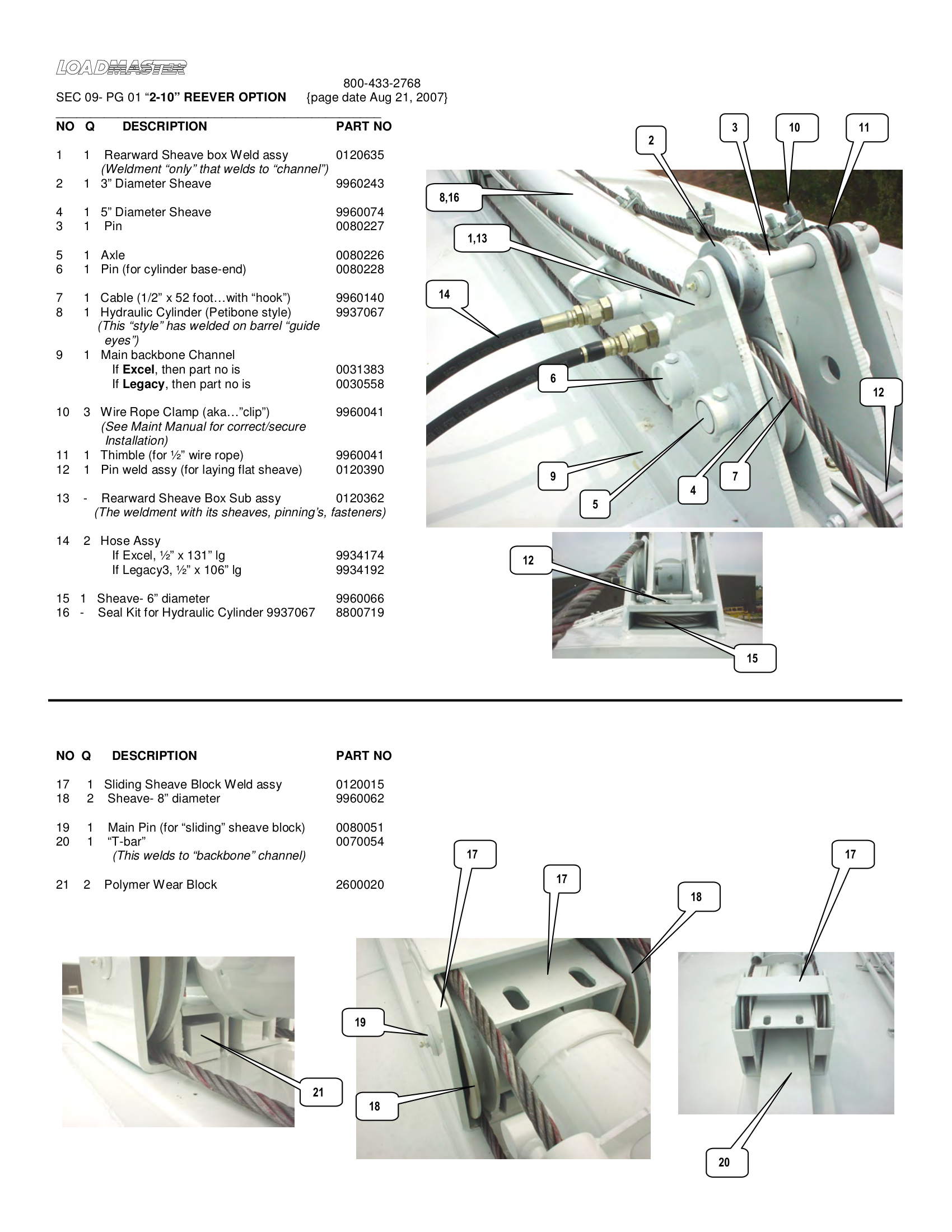 Rearward Sheave box Weld assy