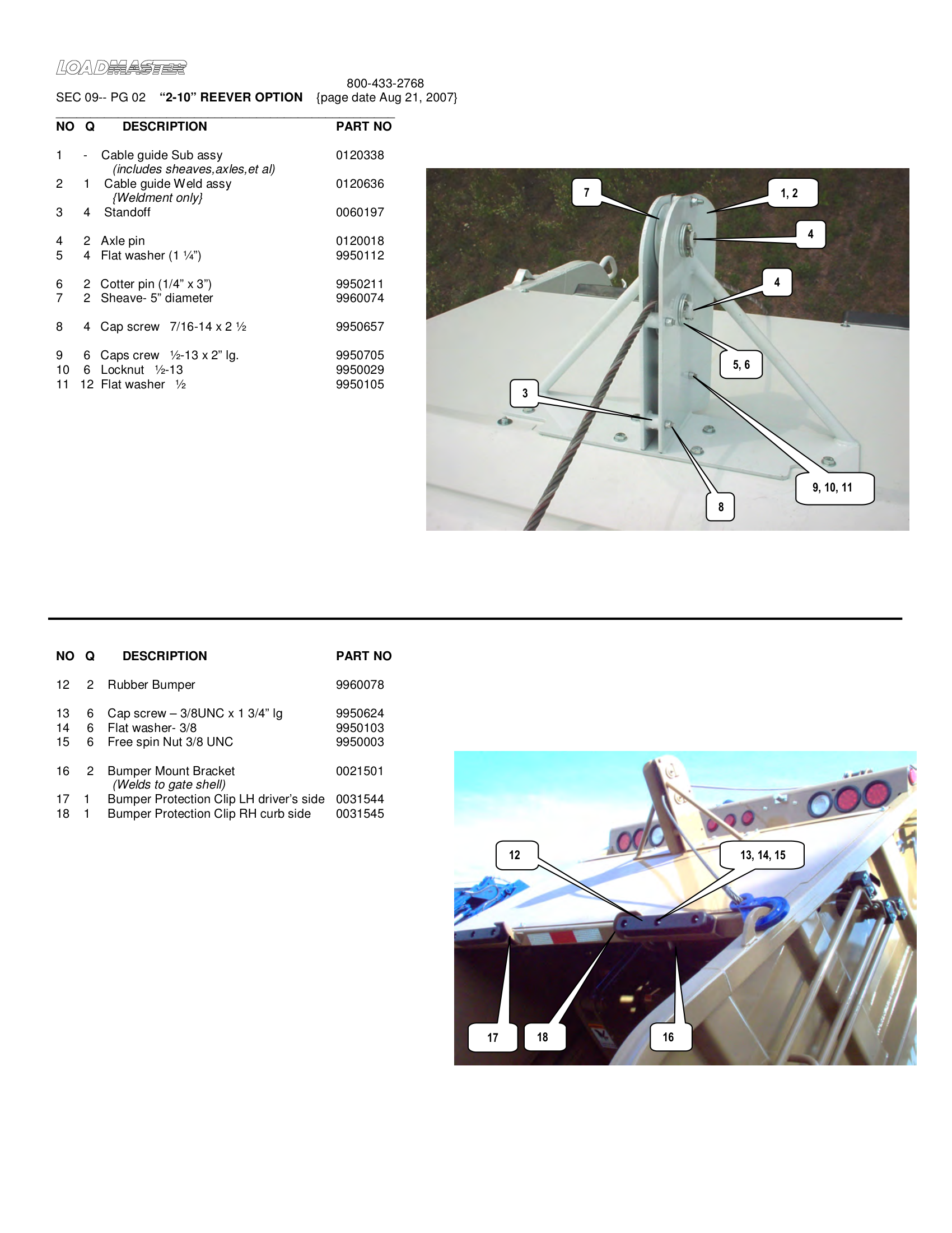 1      -    Cable guide Sub assy