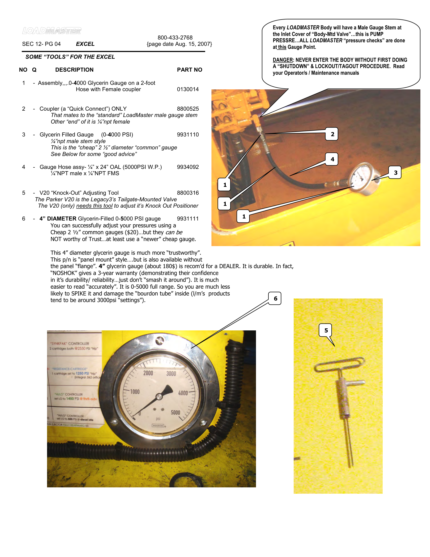 SOME “TOOLS” FOR THE EXCEL