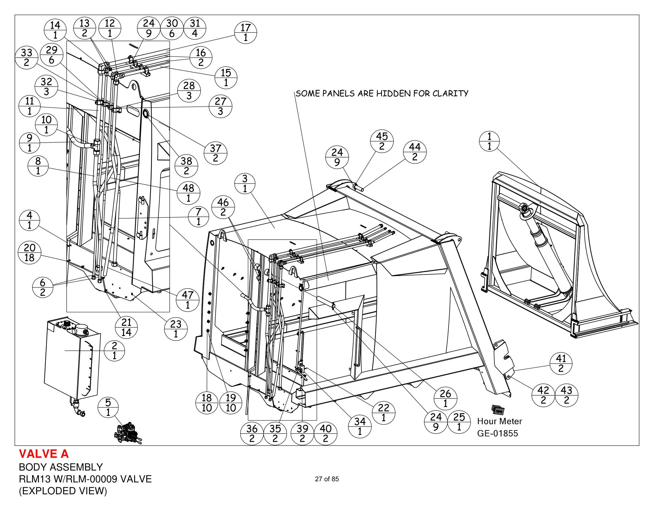 Body Assembly Valve A (RLM13)