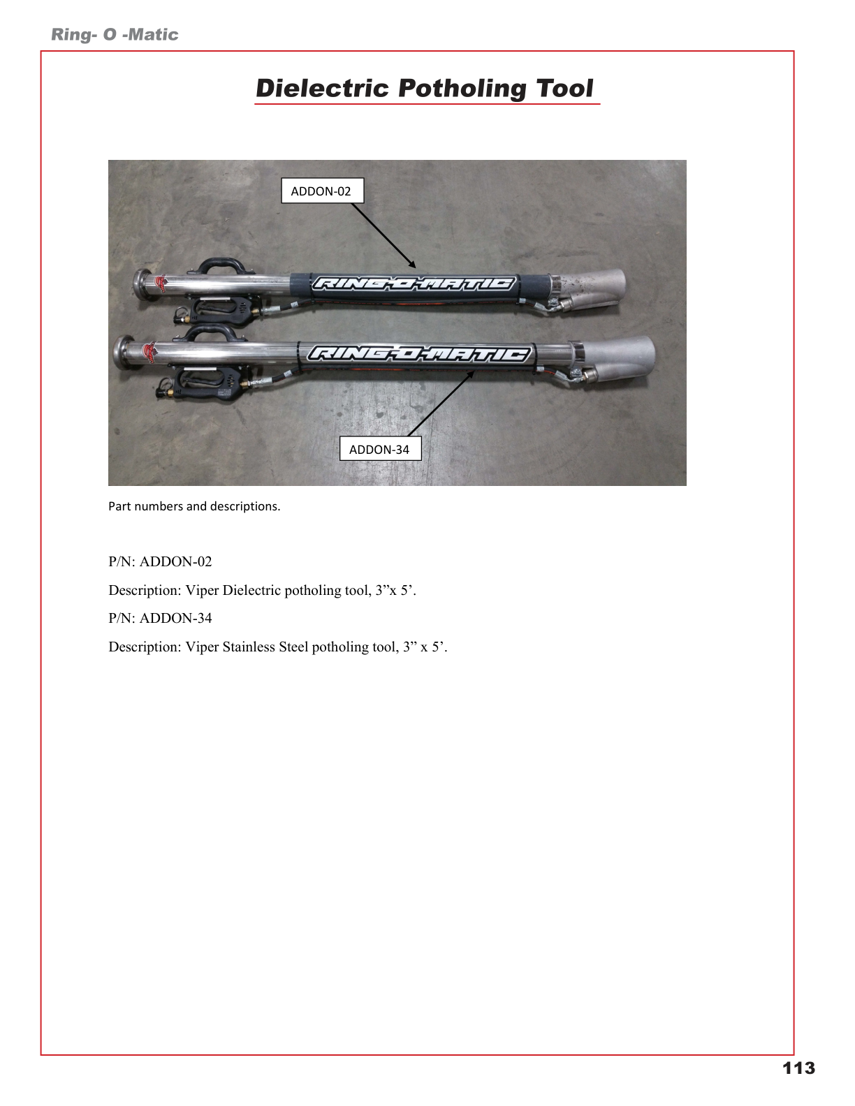 Tooling & Accessories (Page 113)