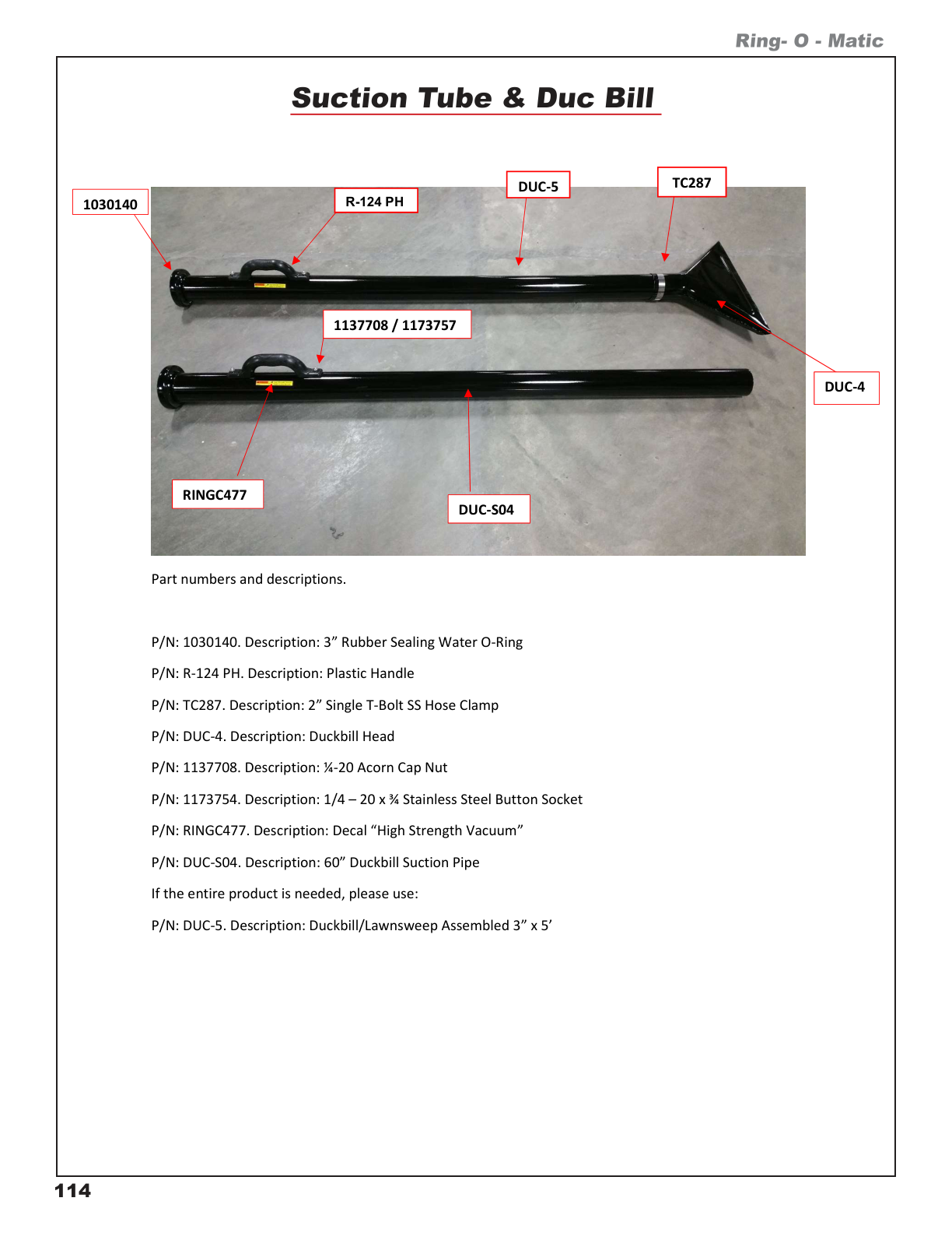 Tooling & Accessories (Page 114)