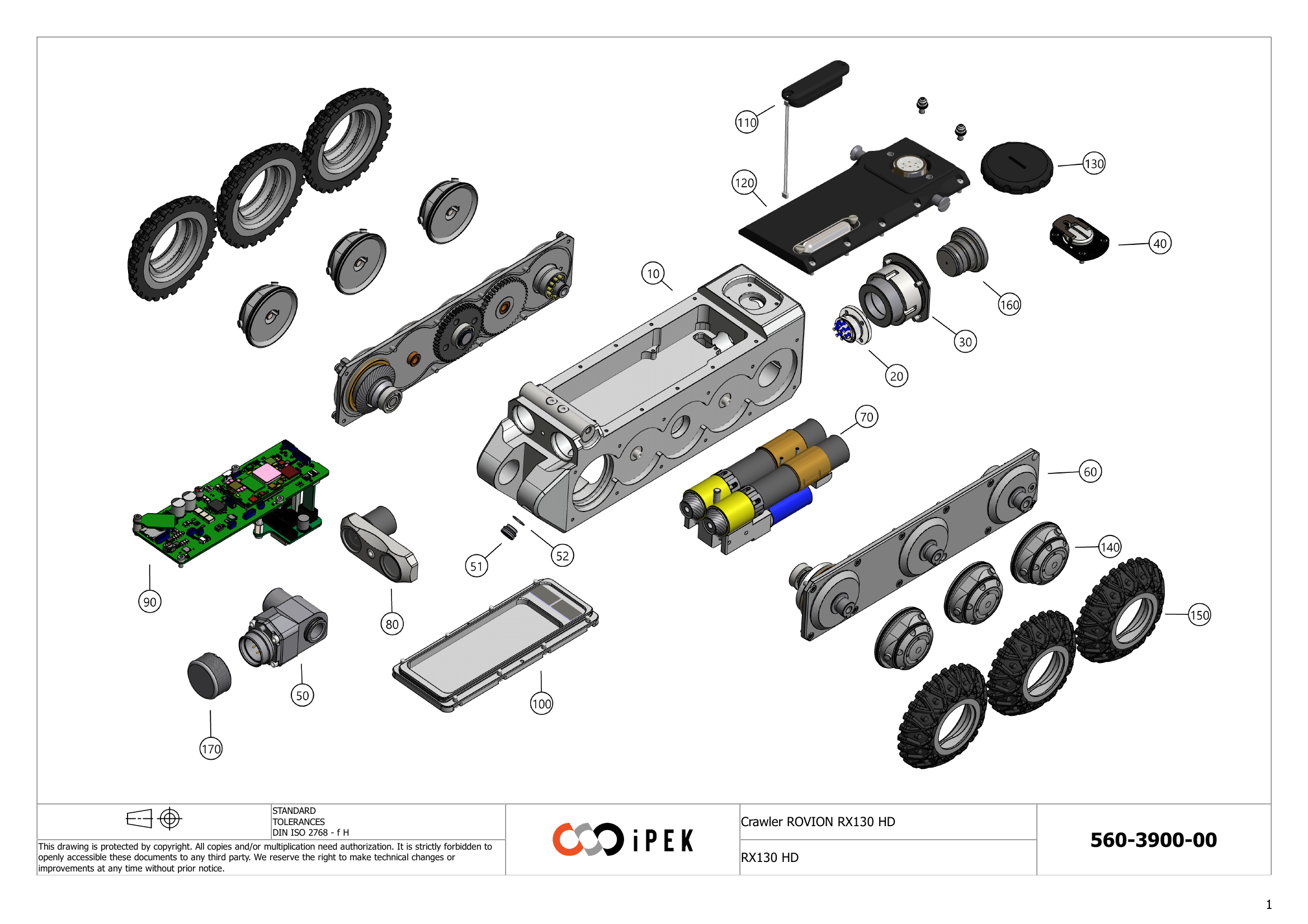 Crawler ROVION RX130 HD