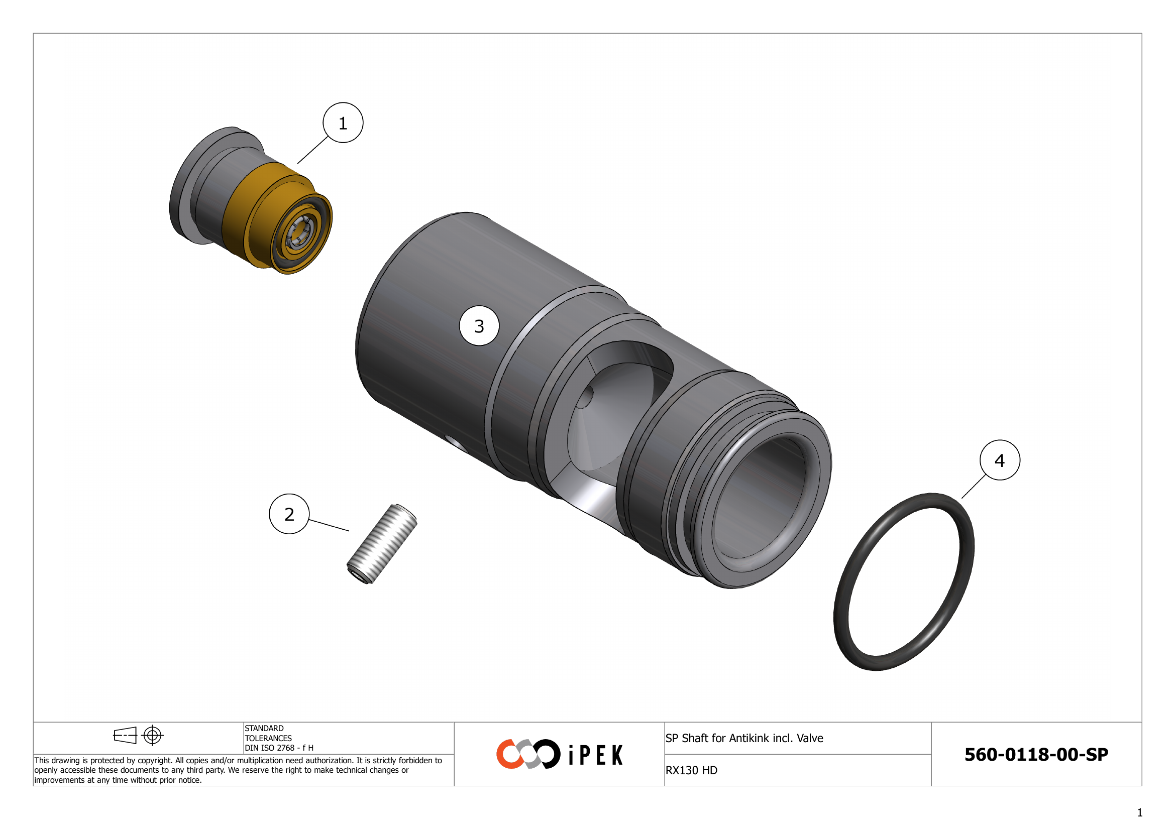 SP Shaft for Anti-Kink