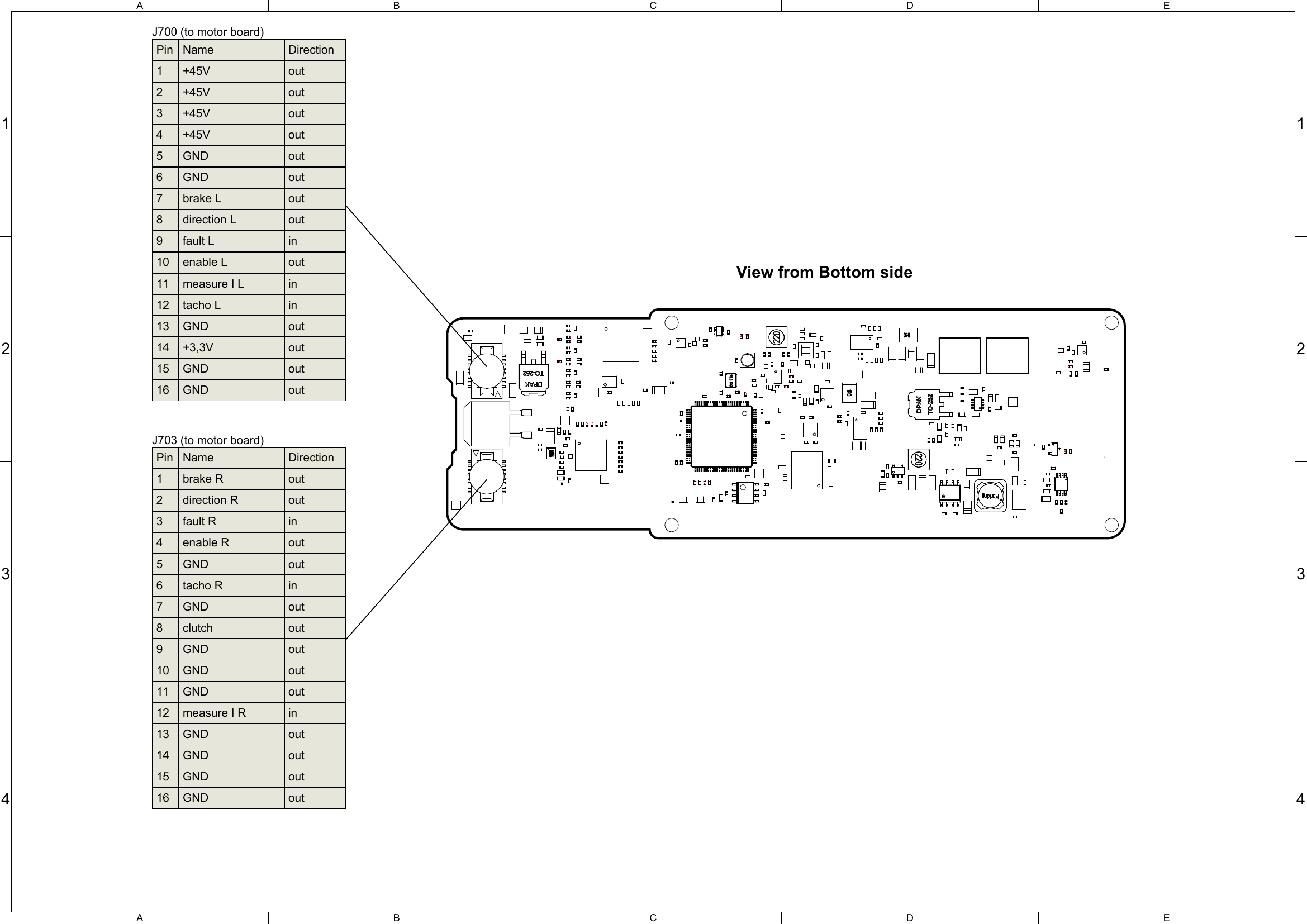 Schematic — J700 Motor Board