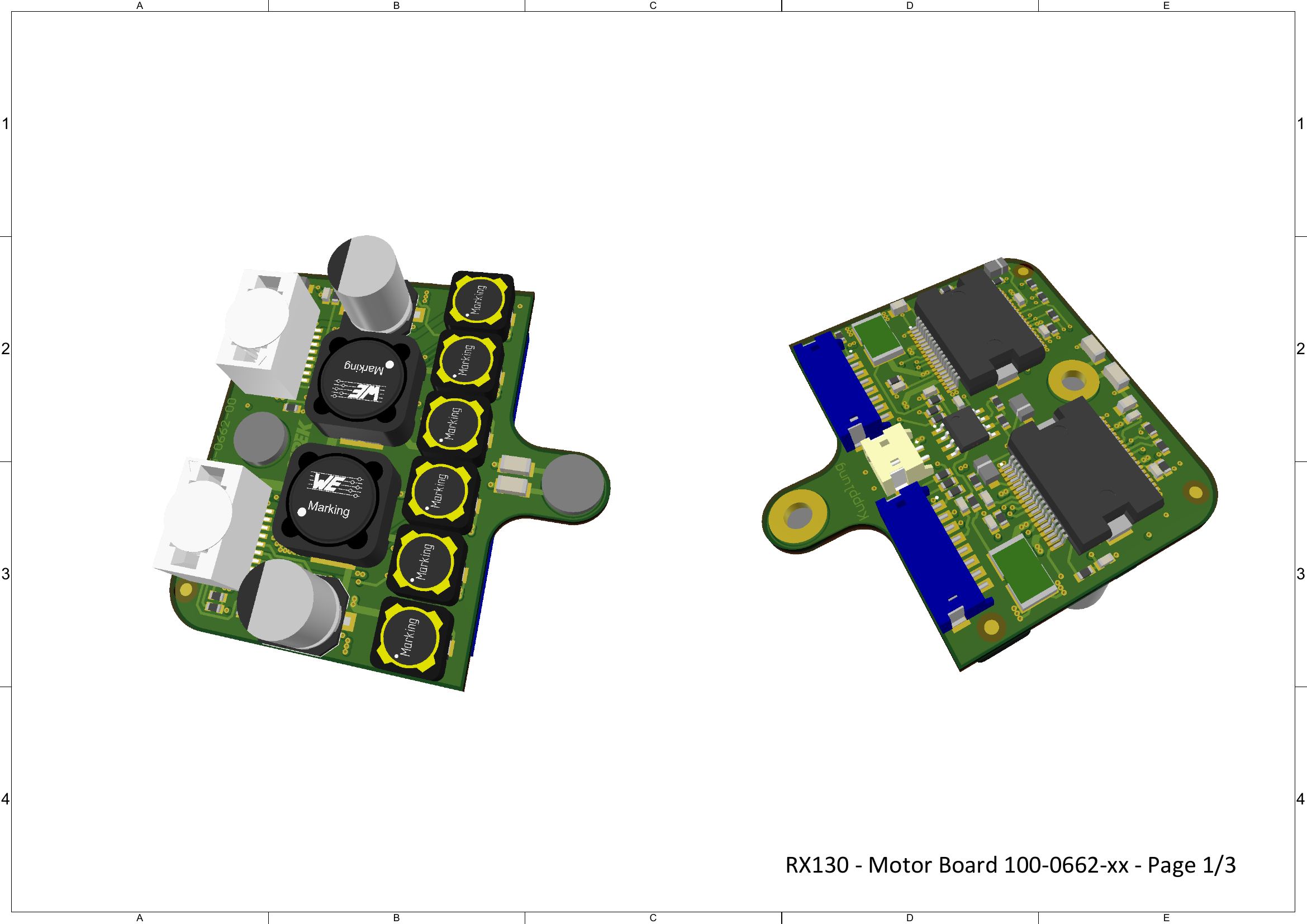 Schematic — Motor Board Page 1