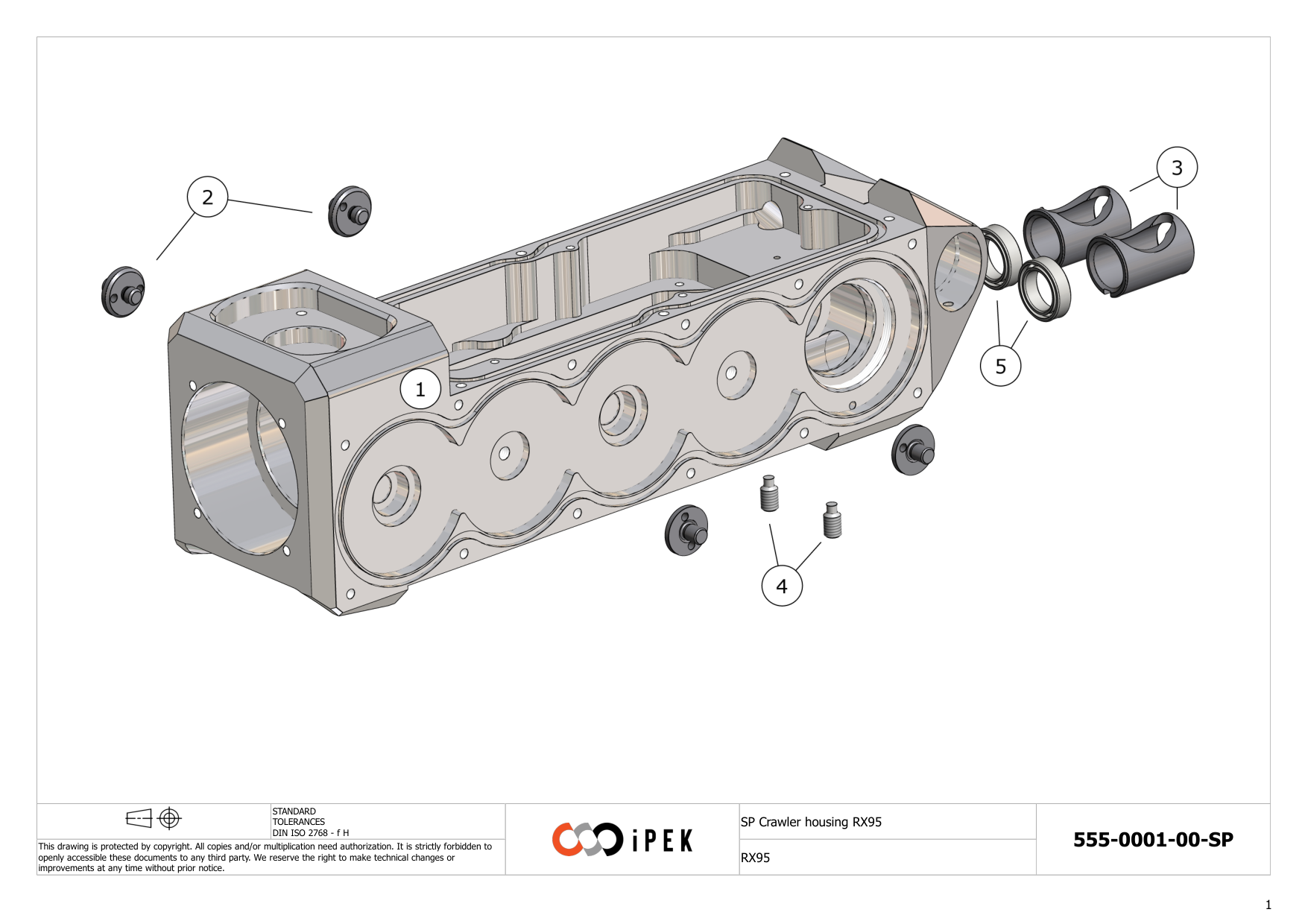 SP Crawler Housing RX95