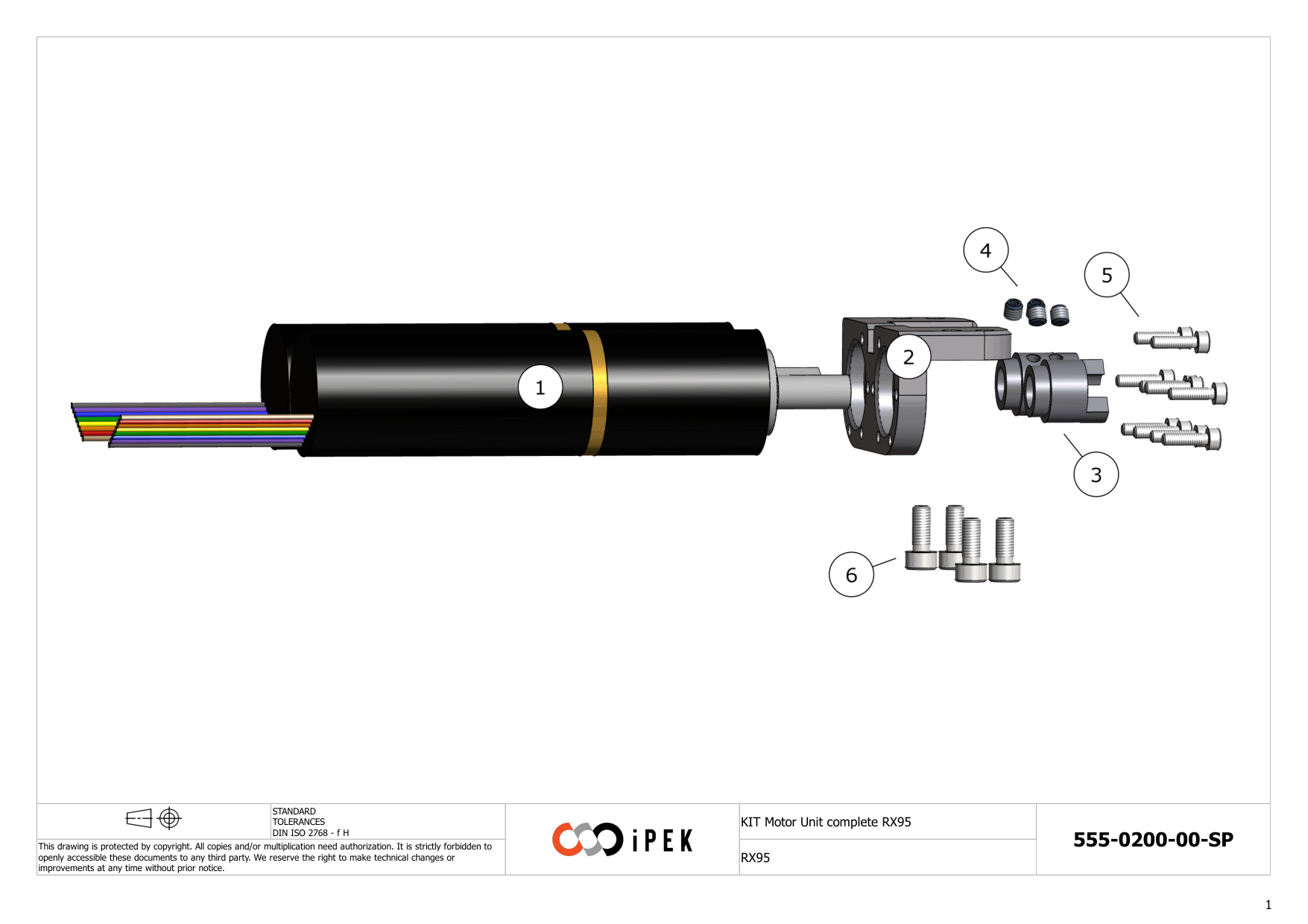KIT Motor Unit Complete RX95