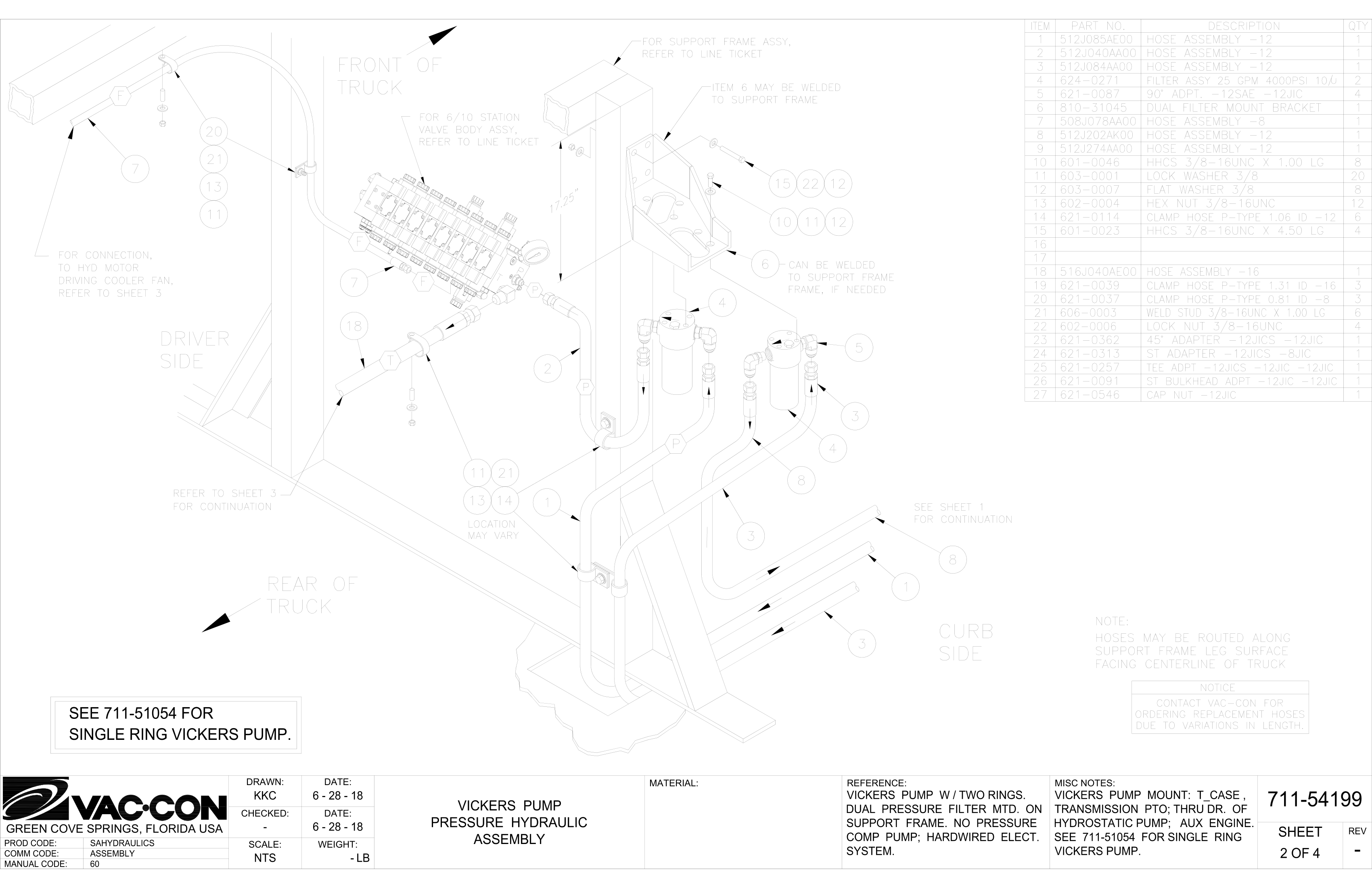 LIGHT DUTY MAGNET Assembly
