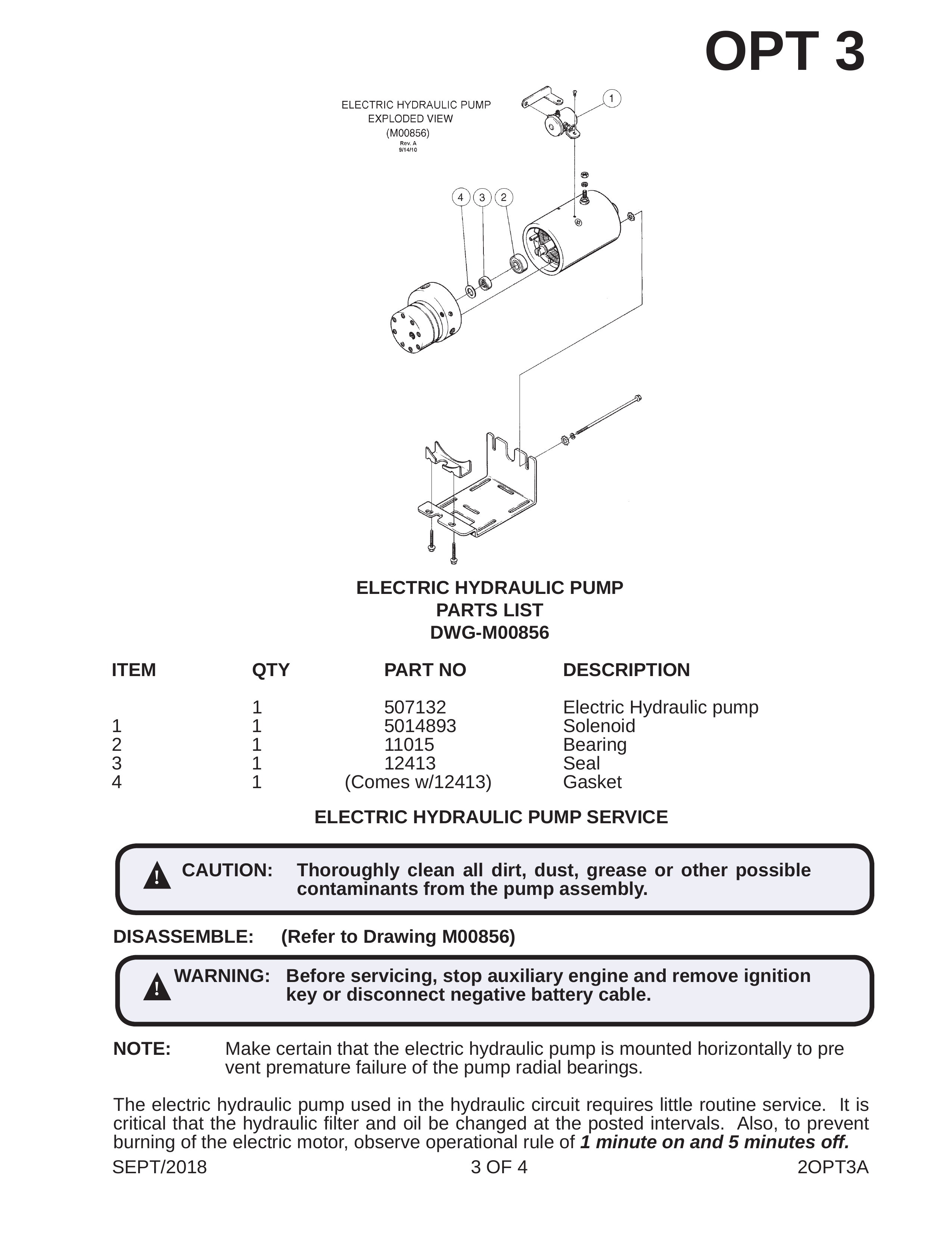 ELECTRIC HYDRAULIC PUMP