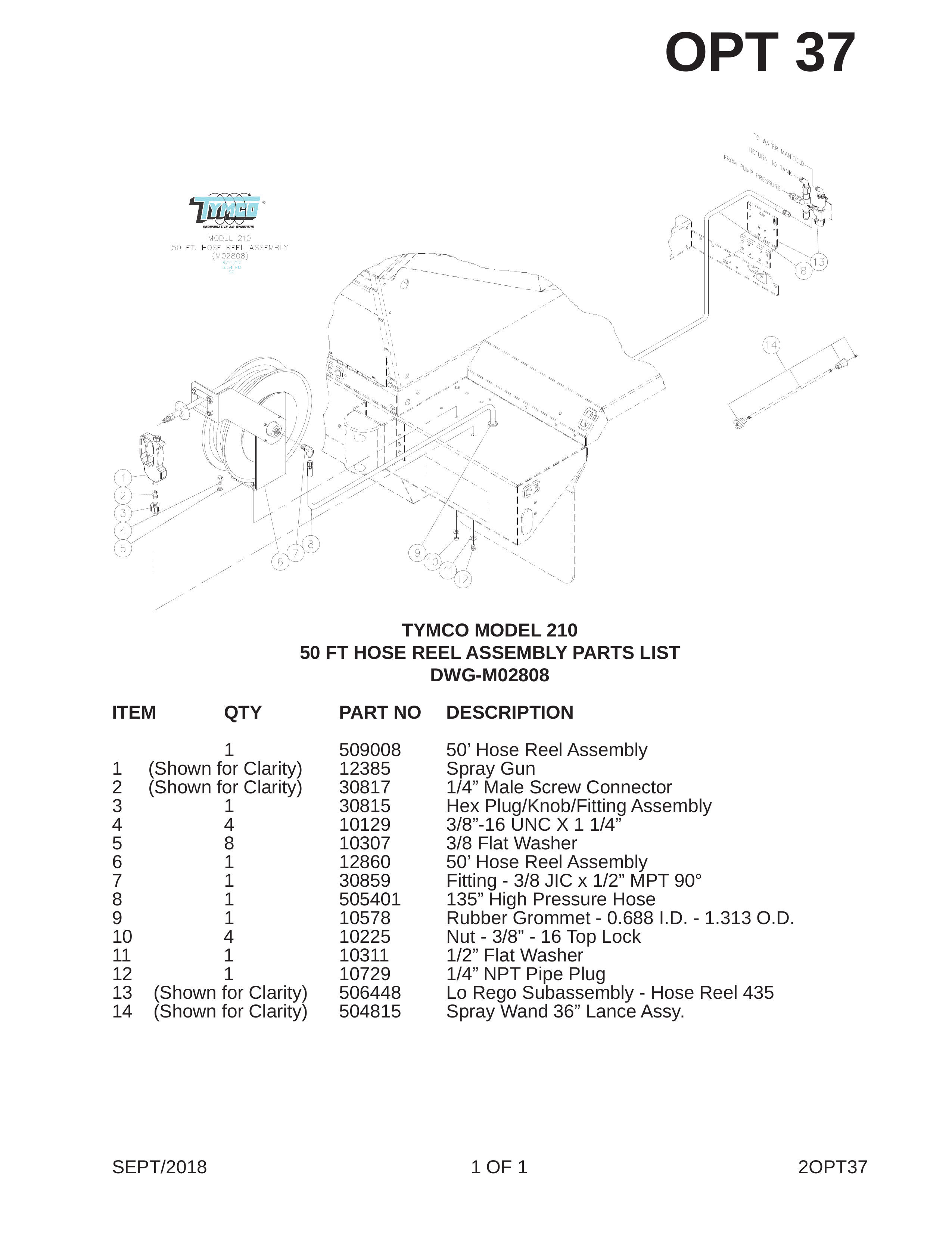 TYMCO MODEL 210