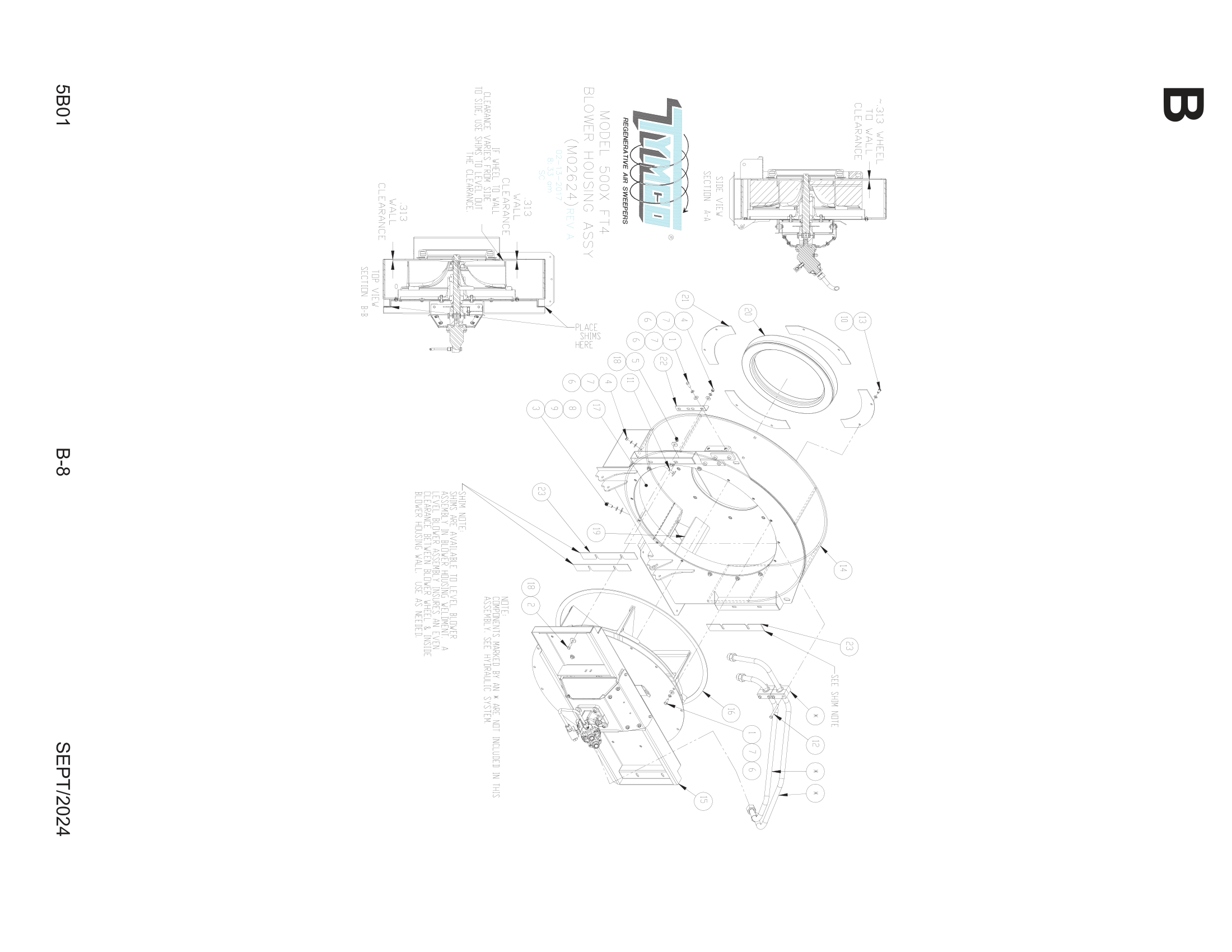 BLOWER HOUSING Assembly