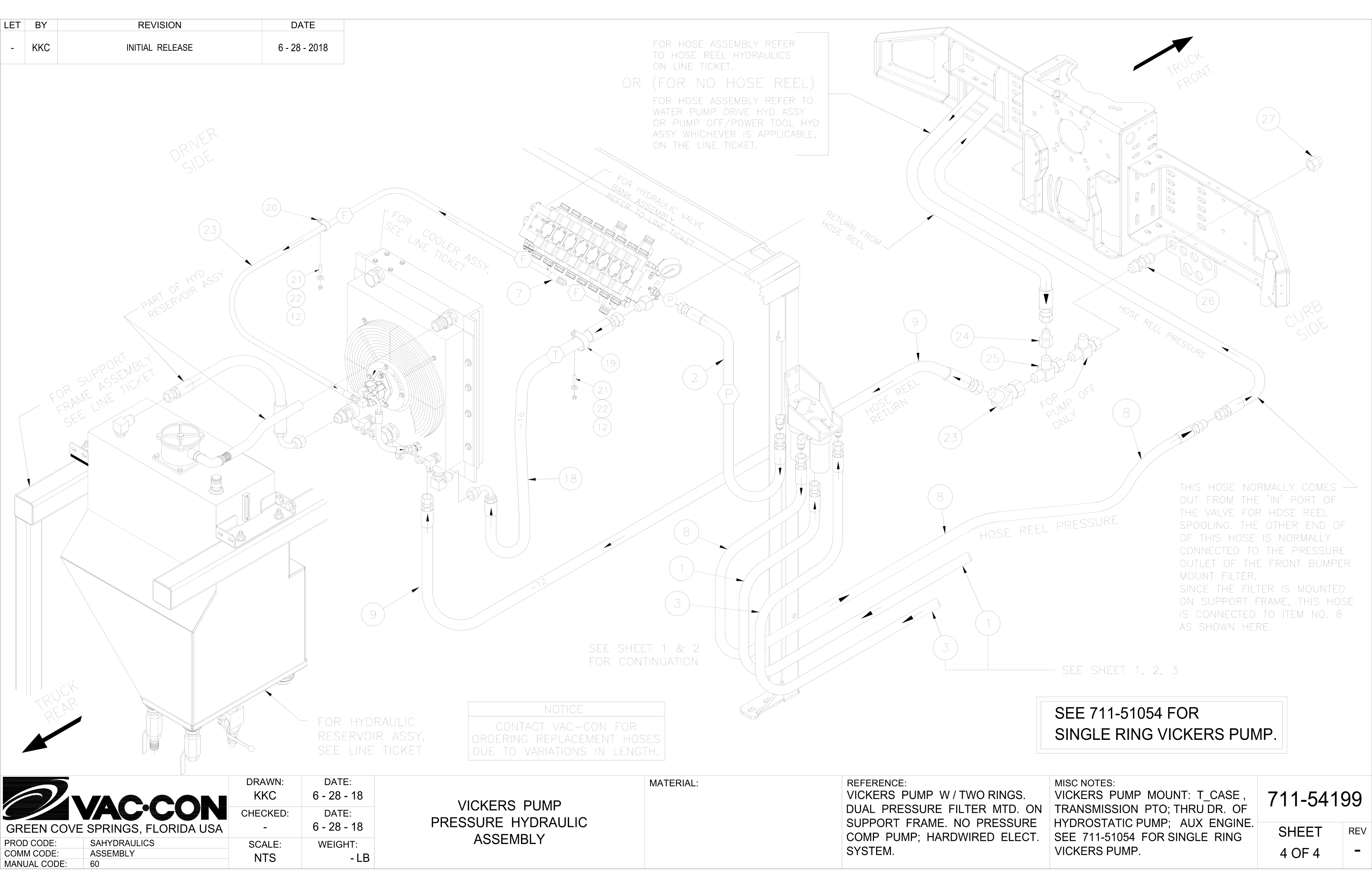 COLLECTION AND SEQUENCE MANIFOLD Assembly