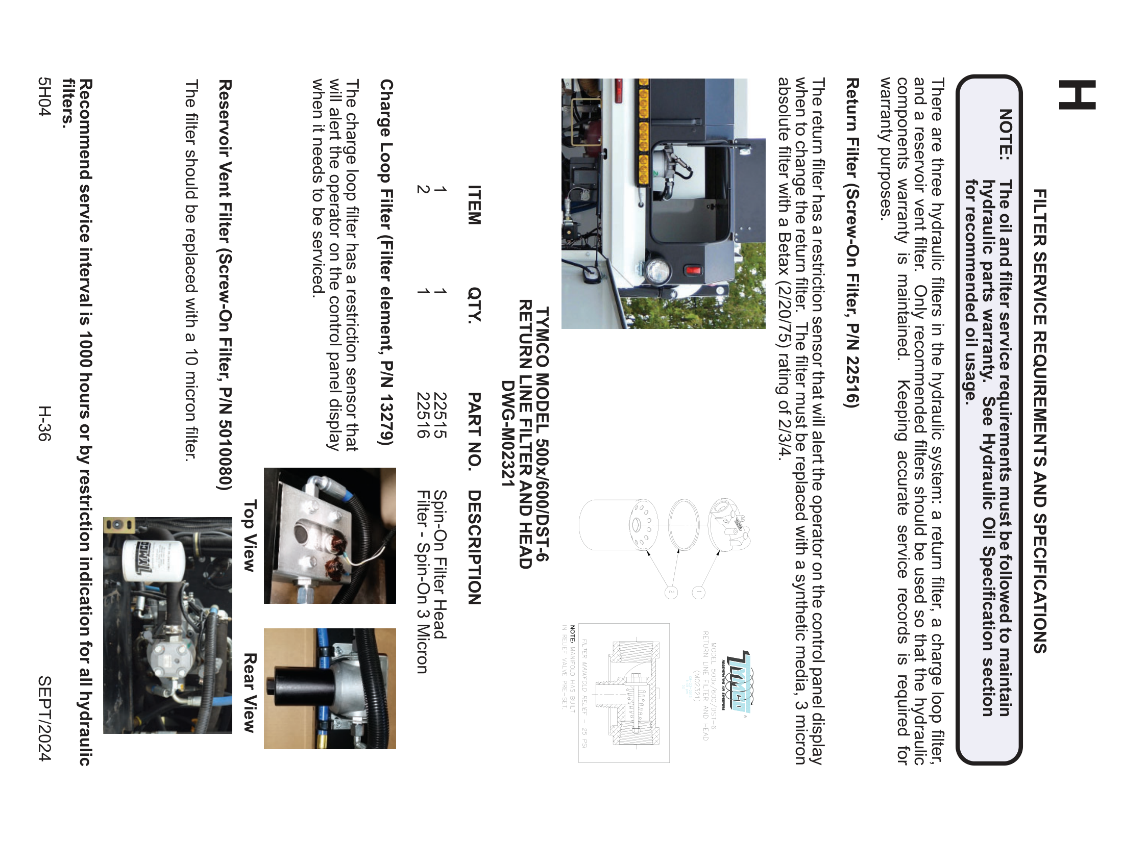 RETURN LINE FILTER AND HEAD