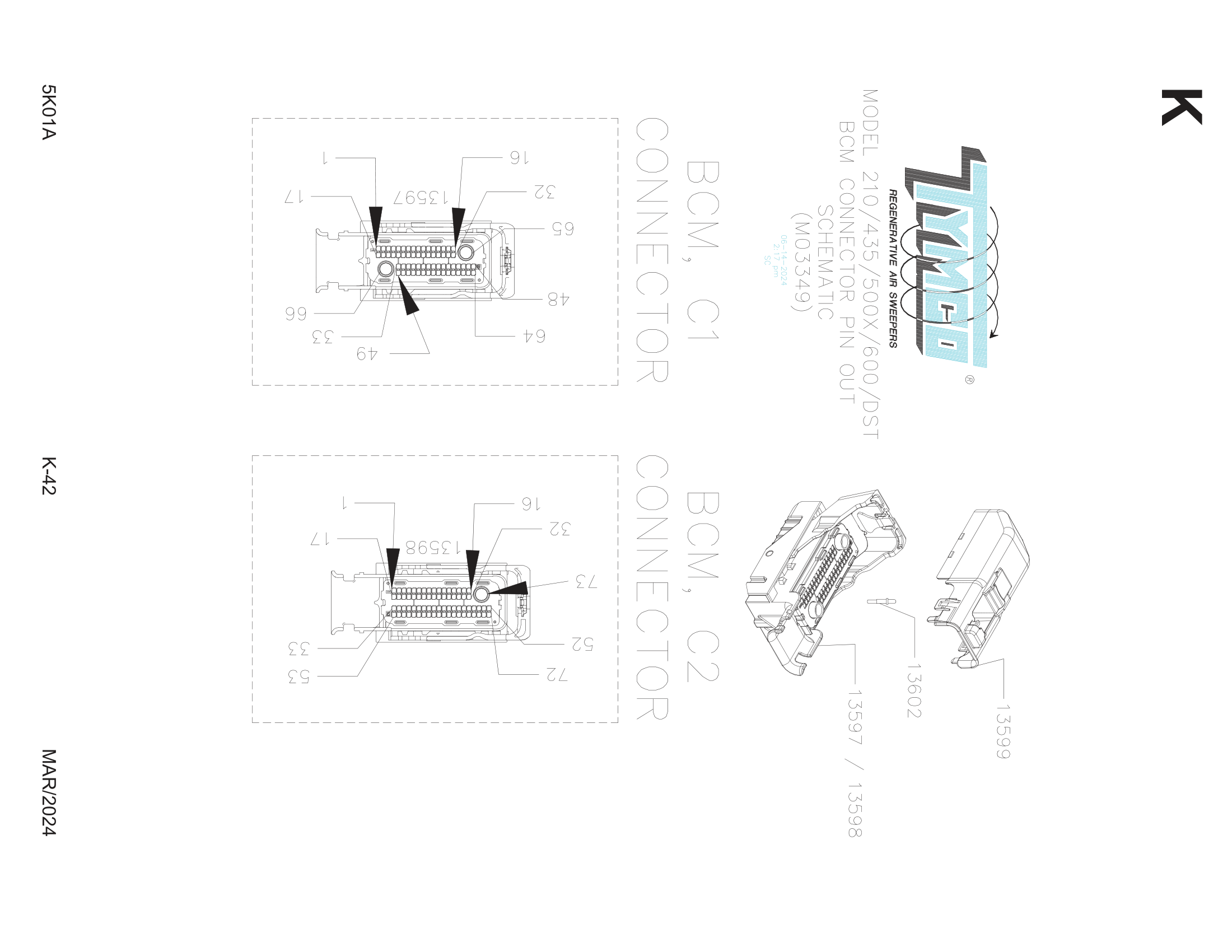 AUXILIARY FUSE PANEL & RELAY Assembly