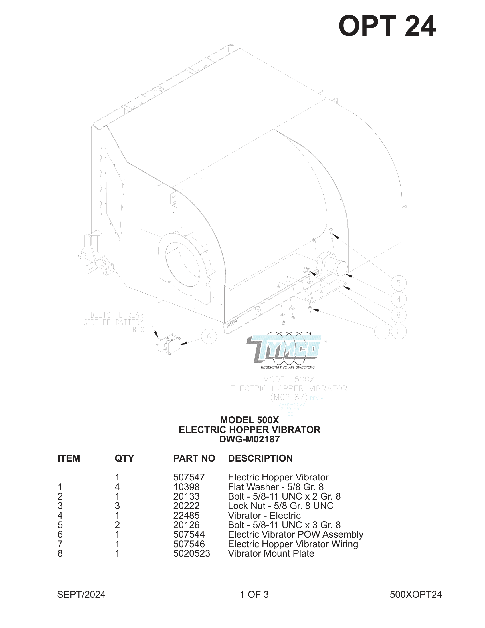 ELECTRIC HOPPER VIBRATOR