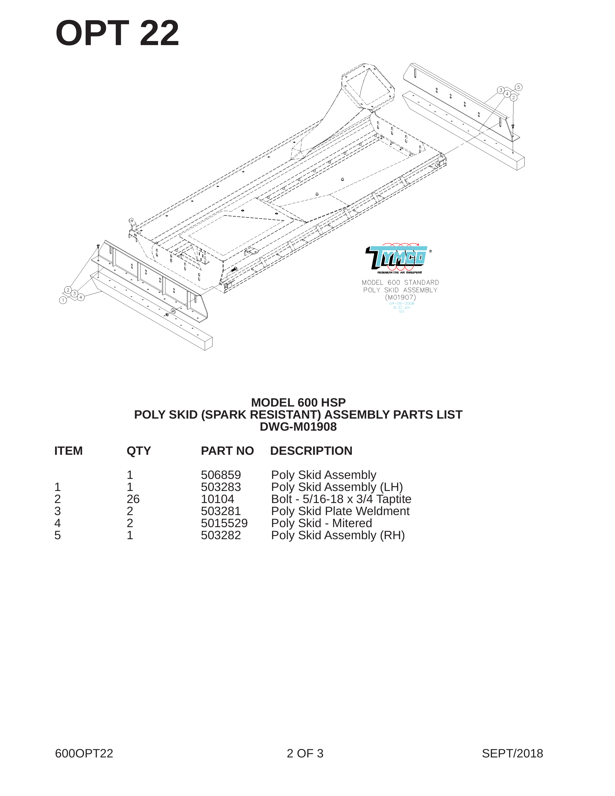 MODEL 600 HSP