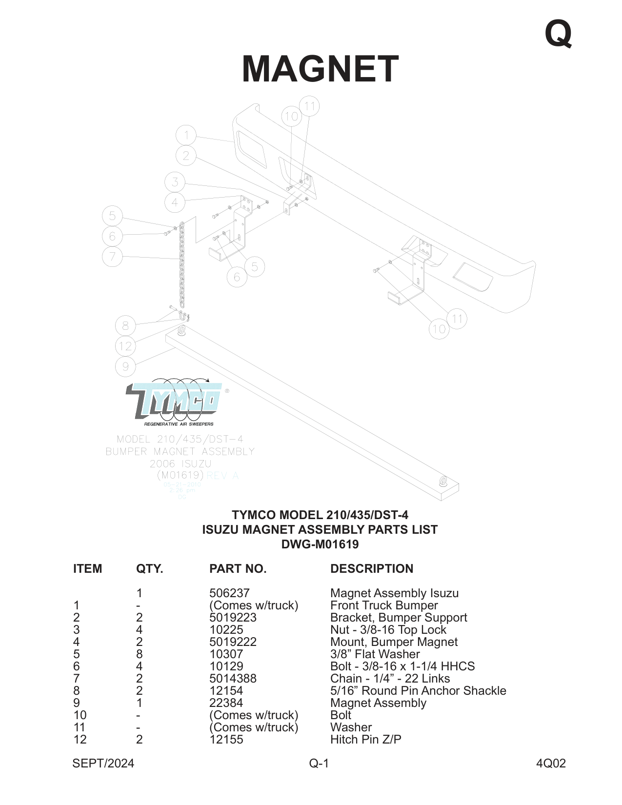 ISUZU MAGNET Assembly
