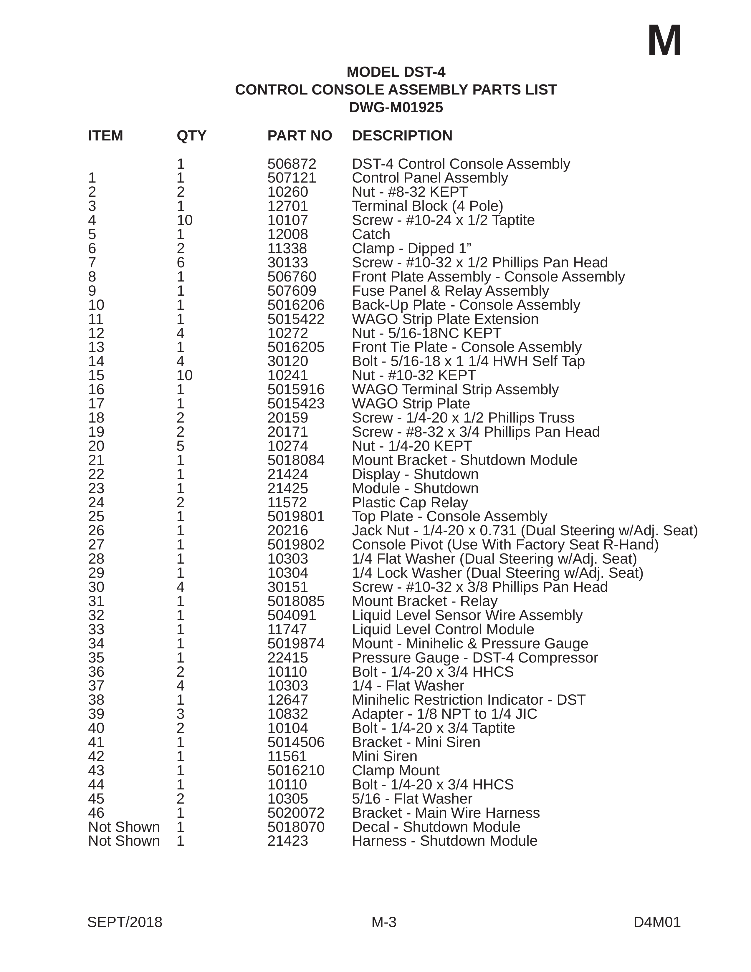 MODEL DST-4