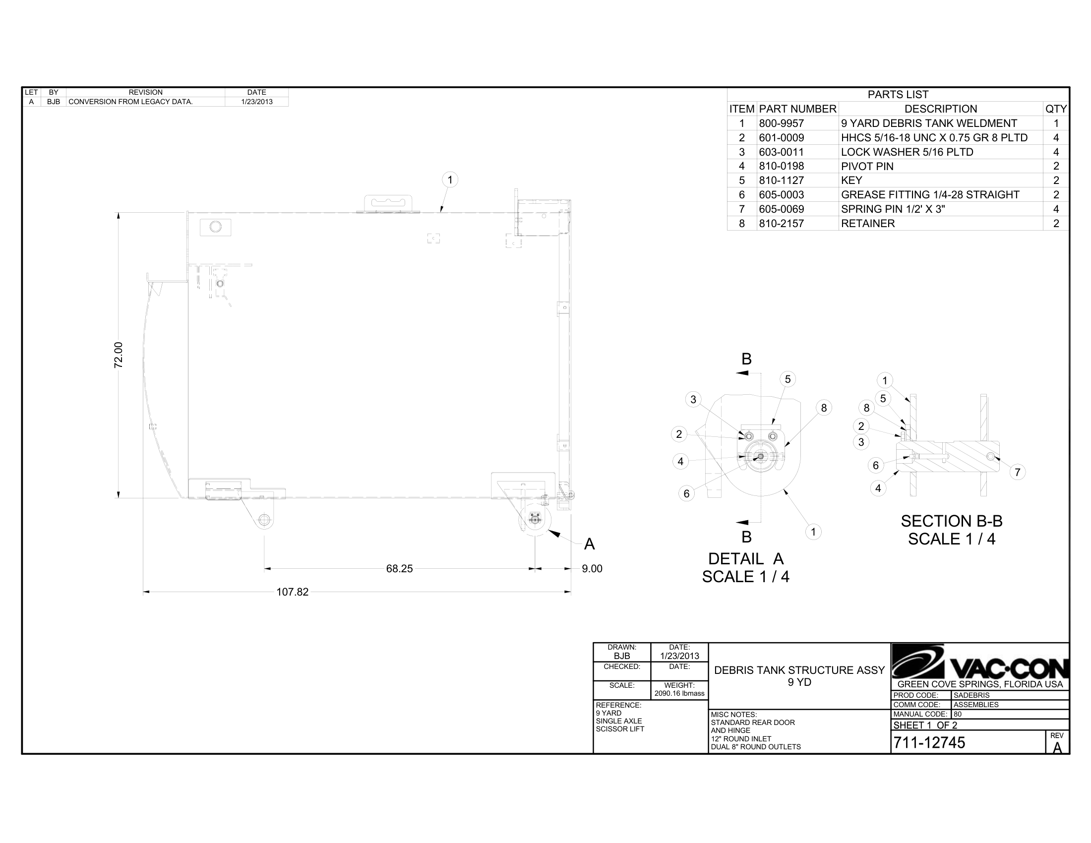 DST BOX SUBAssembly