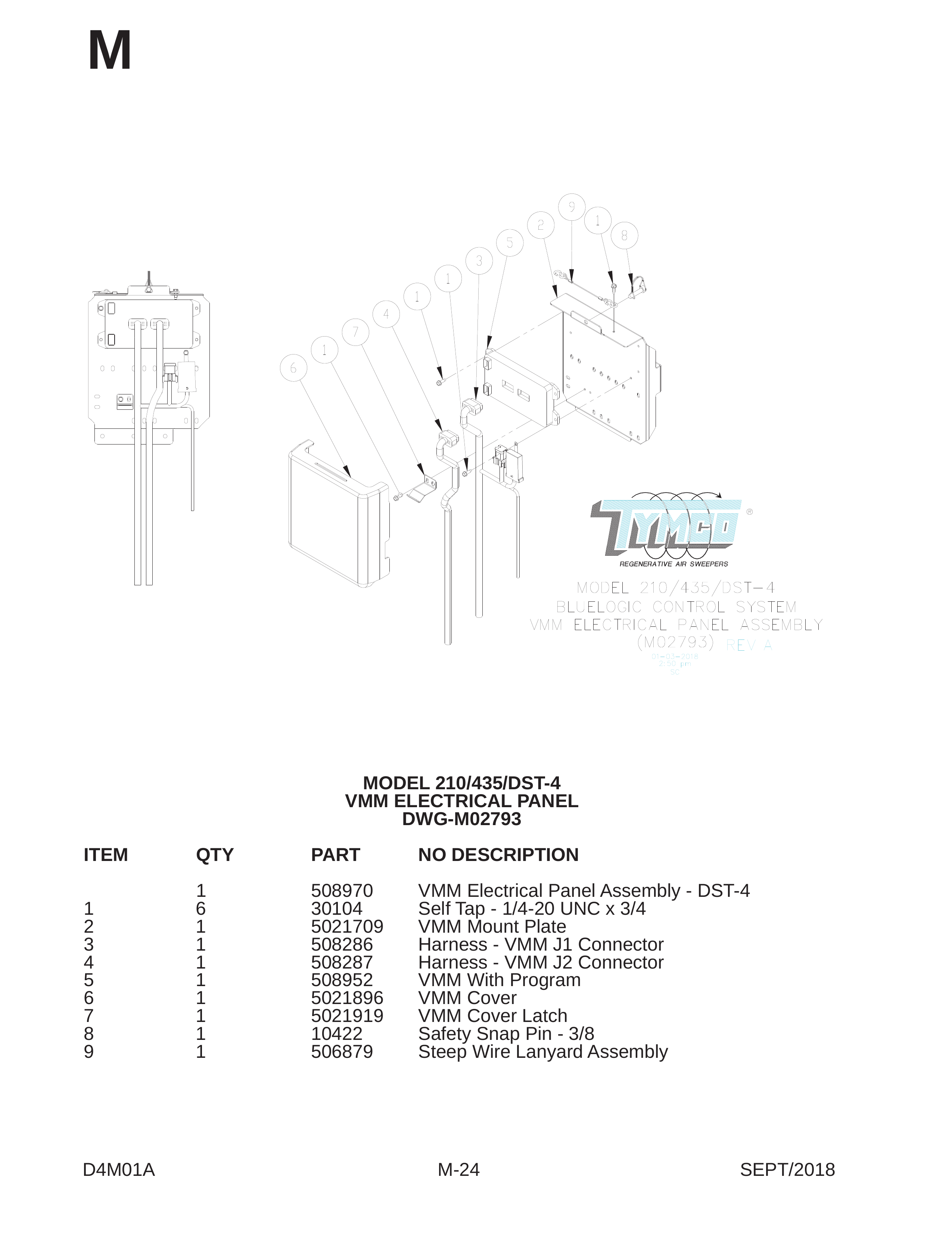 MODEL 210/435/DST-4
