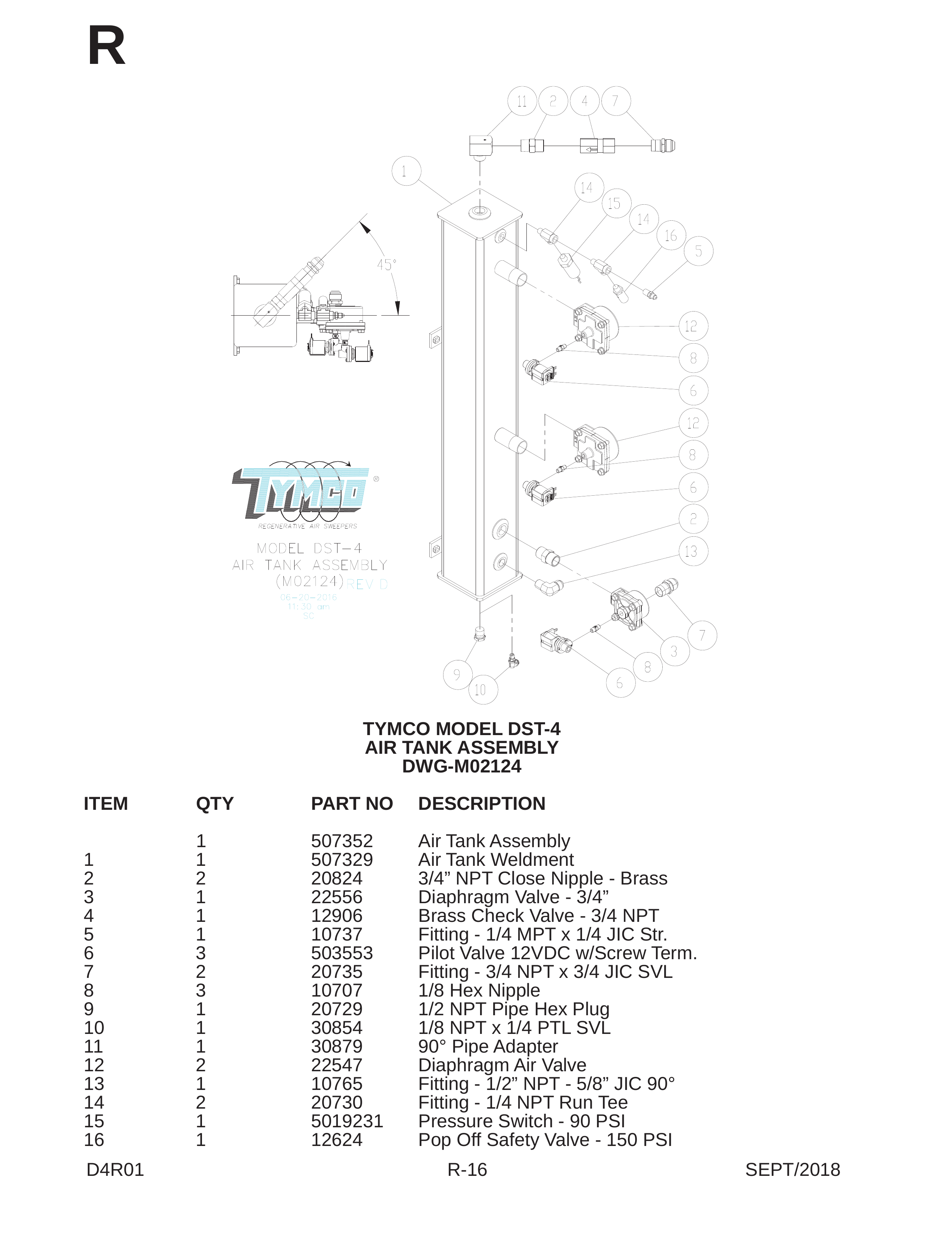 TYMCO MODEL DST-4