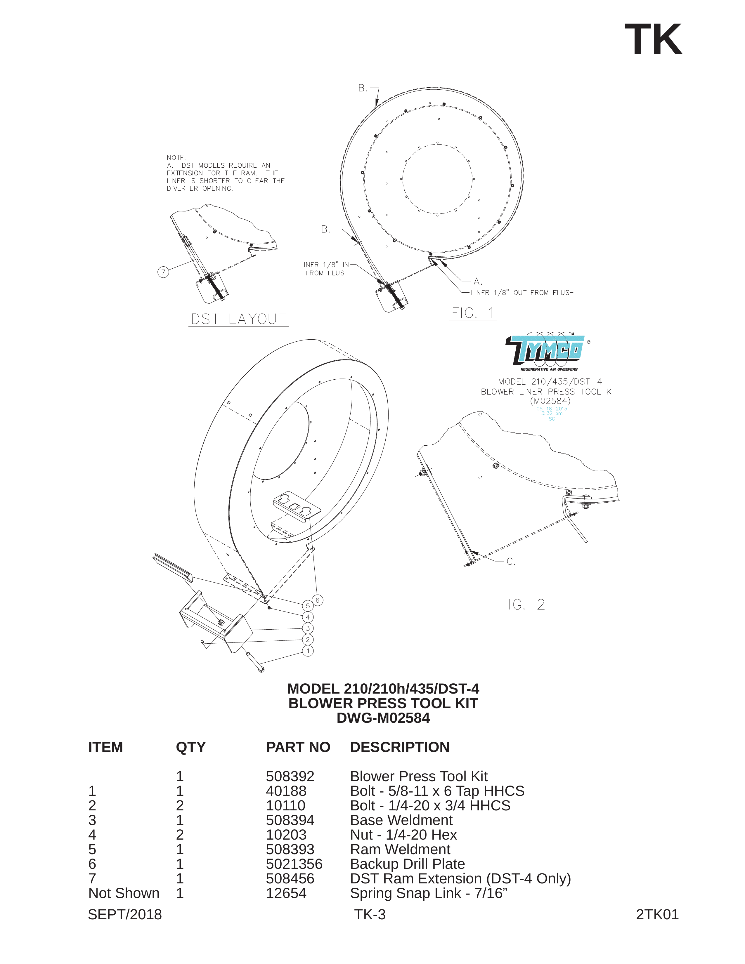 MODEL 210/210h/435/DST-4