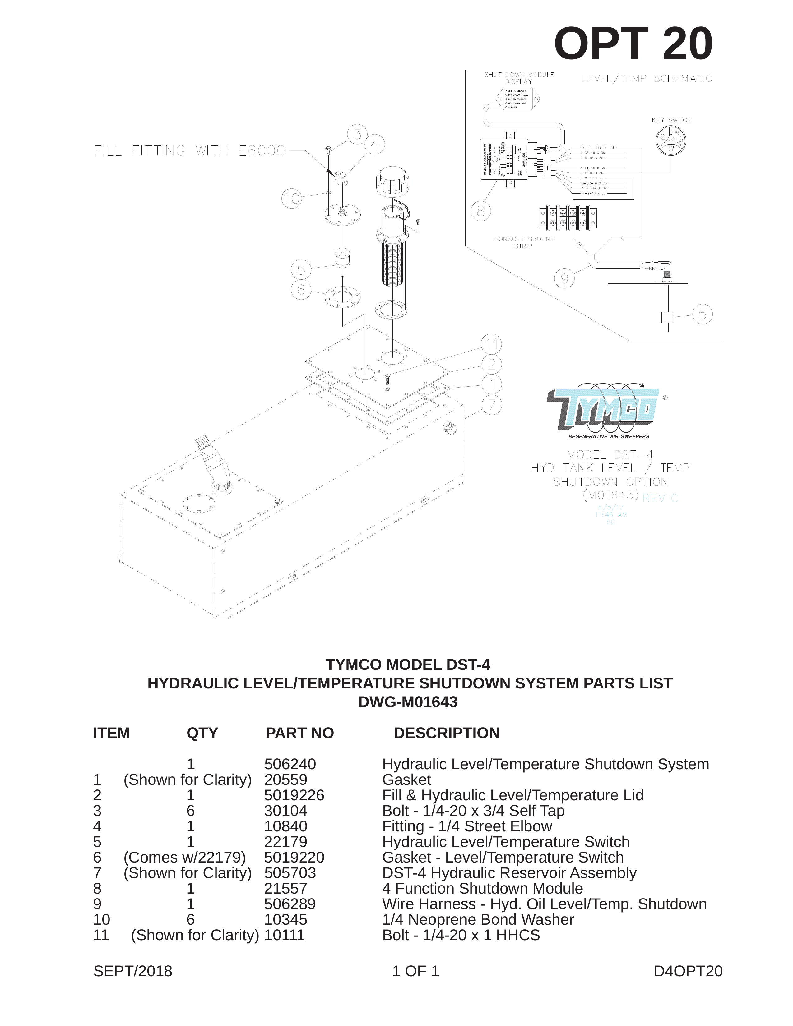 TYMCO MODEL DST-4
