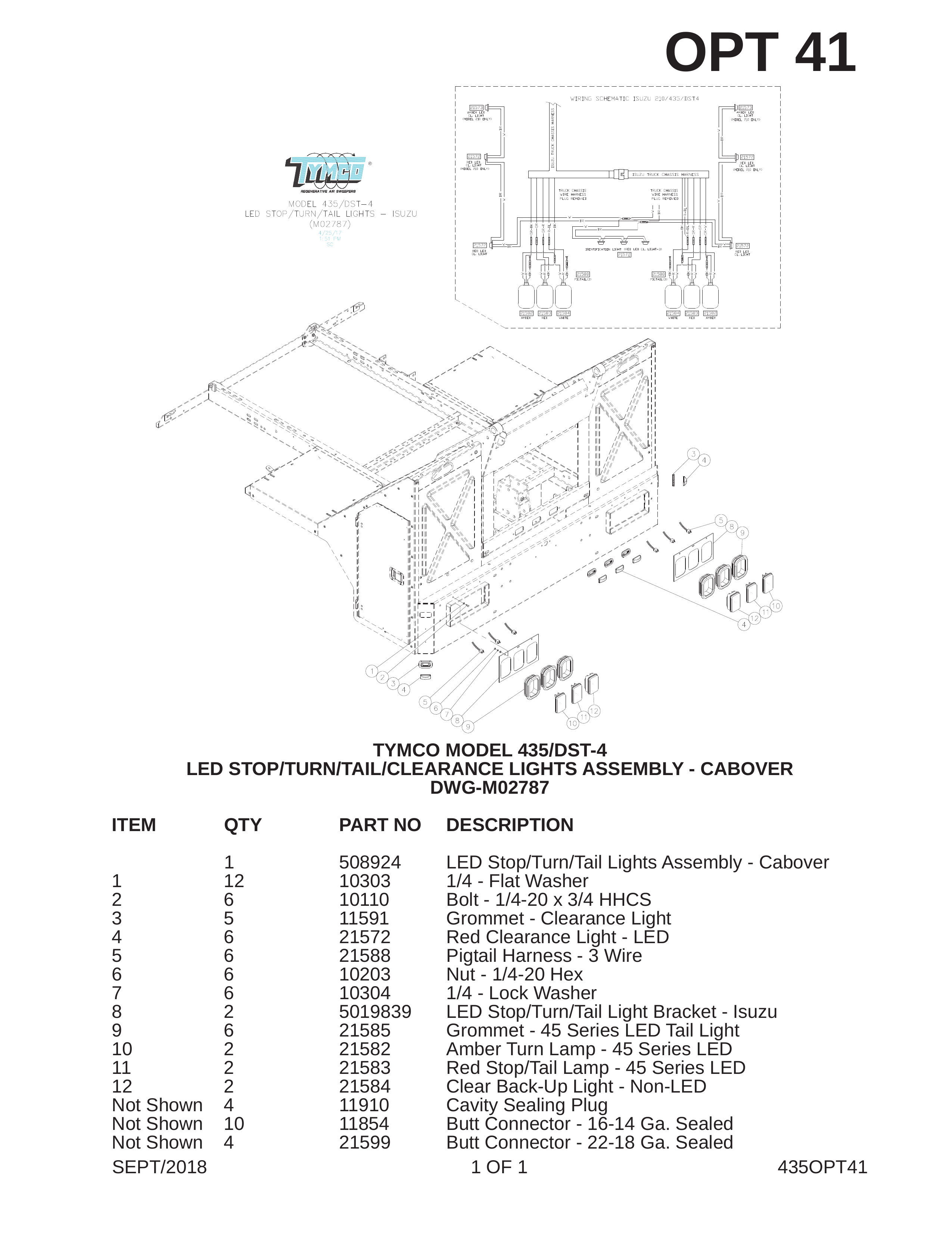 TYMCO MODEL 435/DST-4