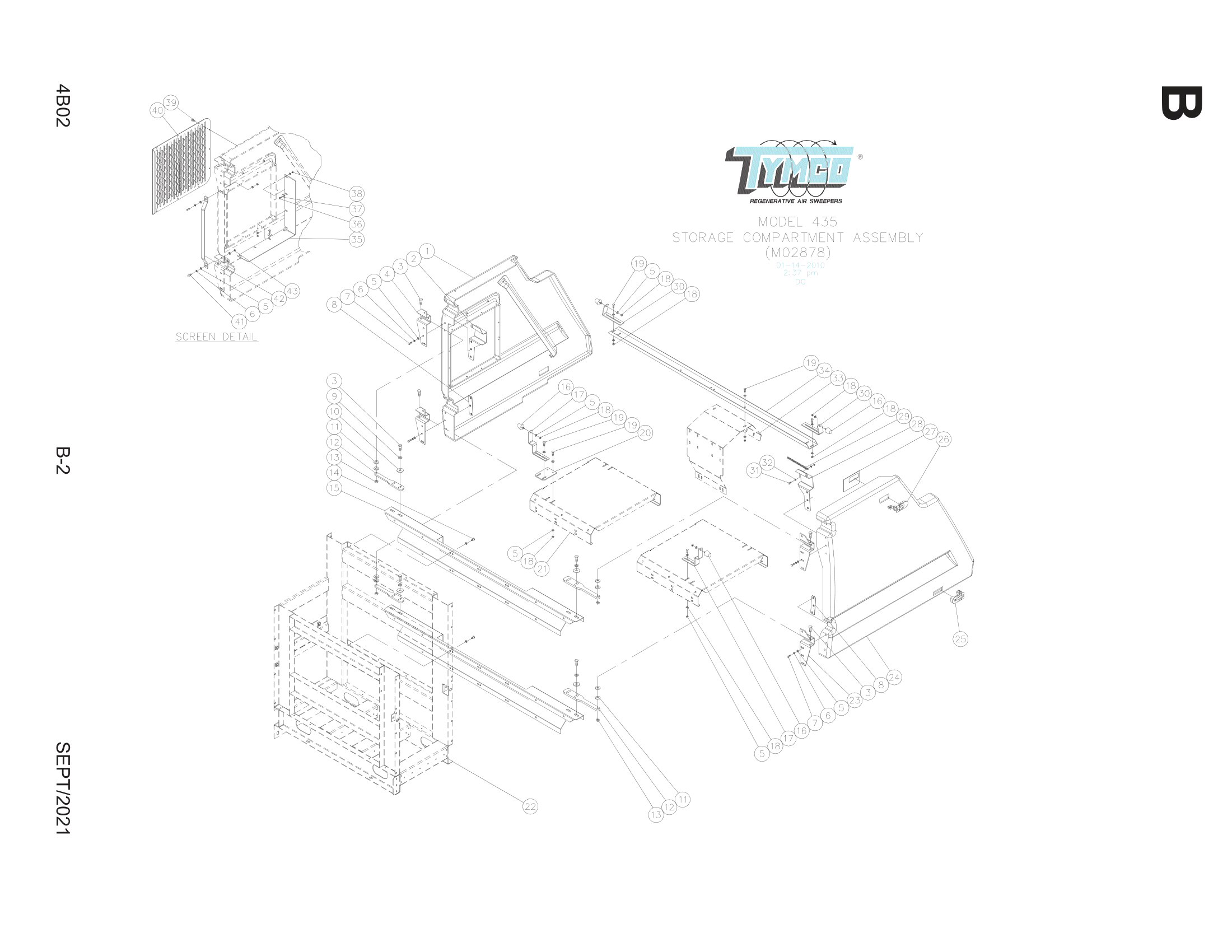 SIDE AND ENGINE DOOR ASSEMBLY