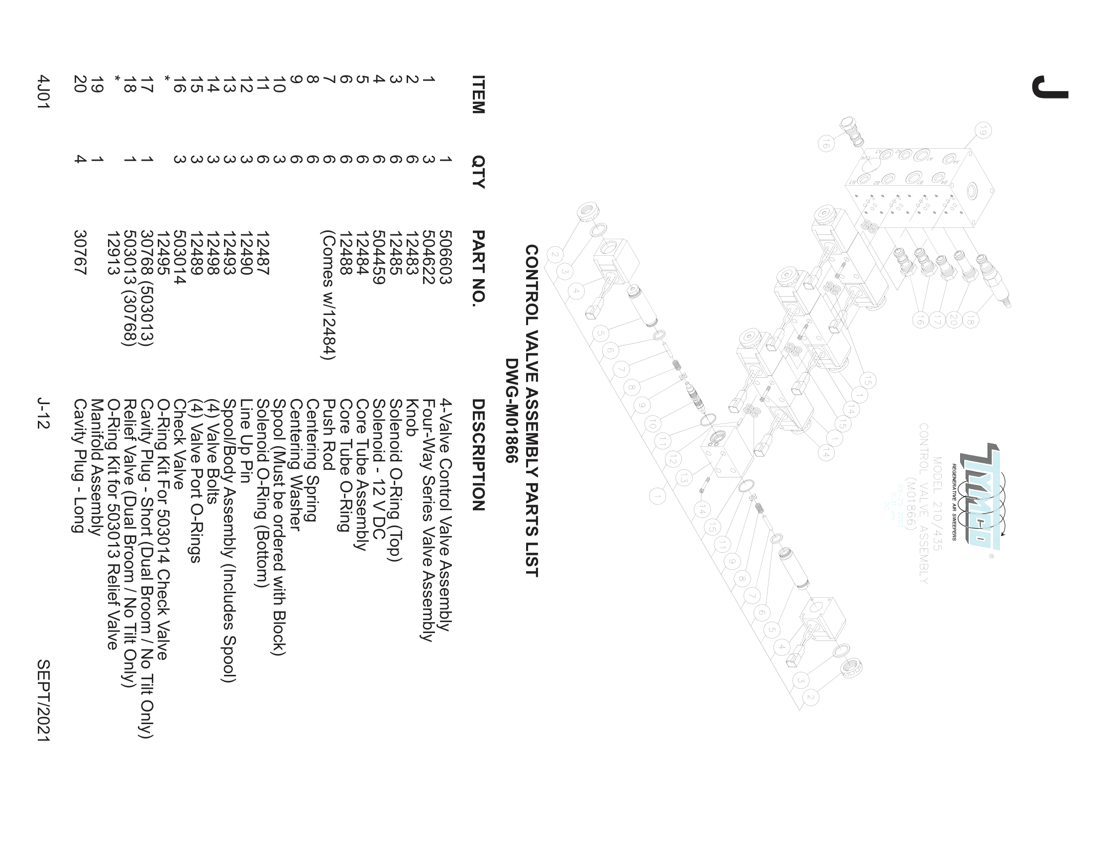CONTROL VALVE ASSEMBLY