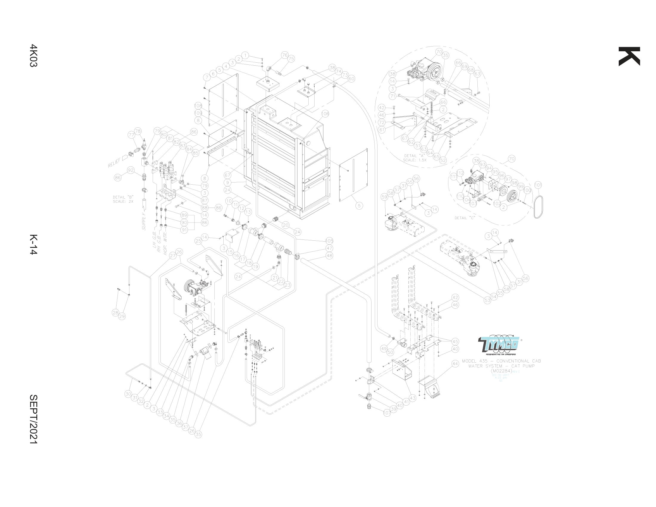 CAT PUMP WATER SYSTEM