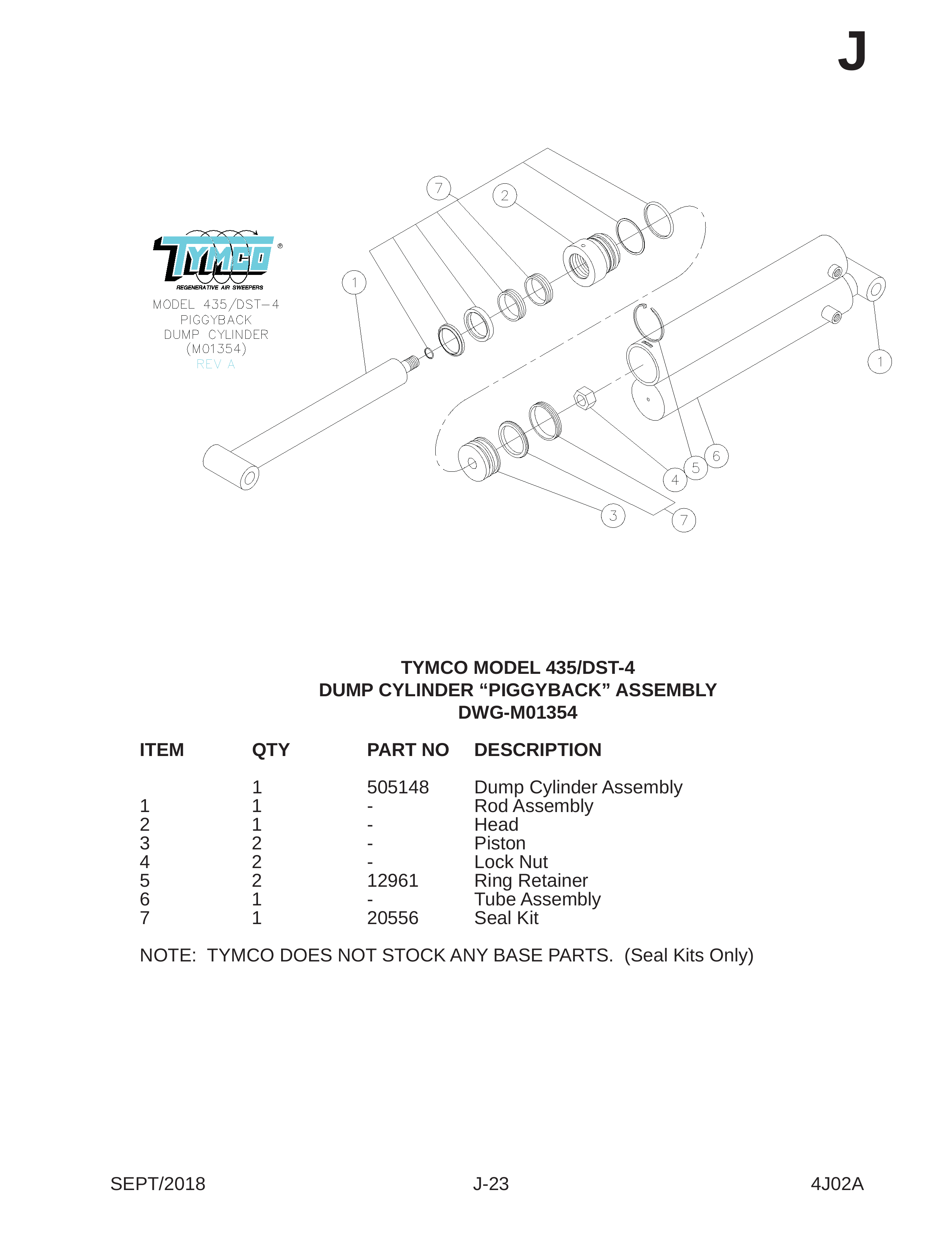 TYMCO MODEL 435/DST-4