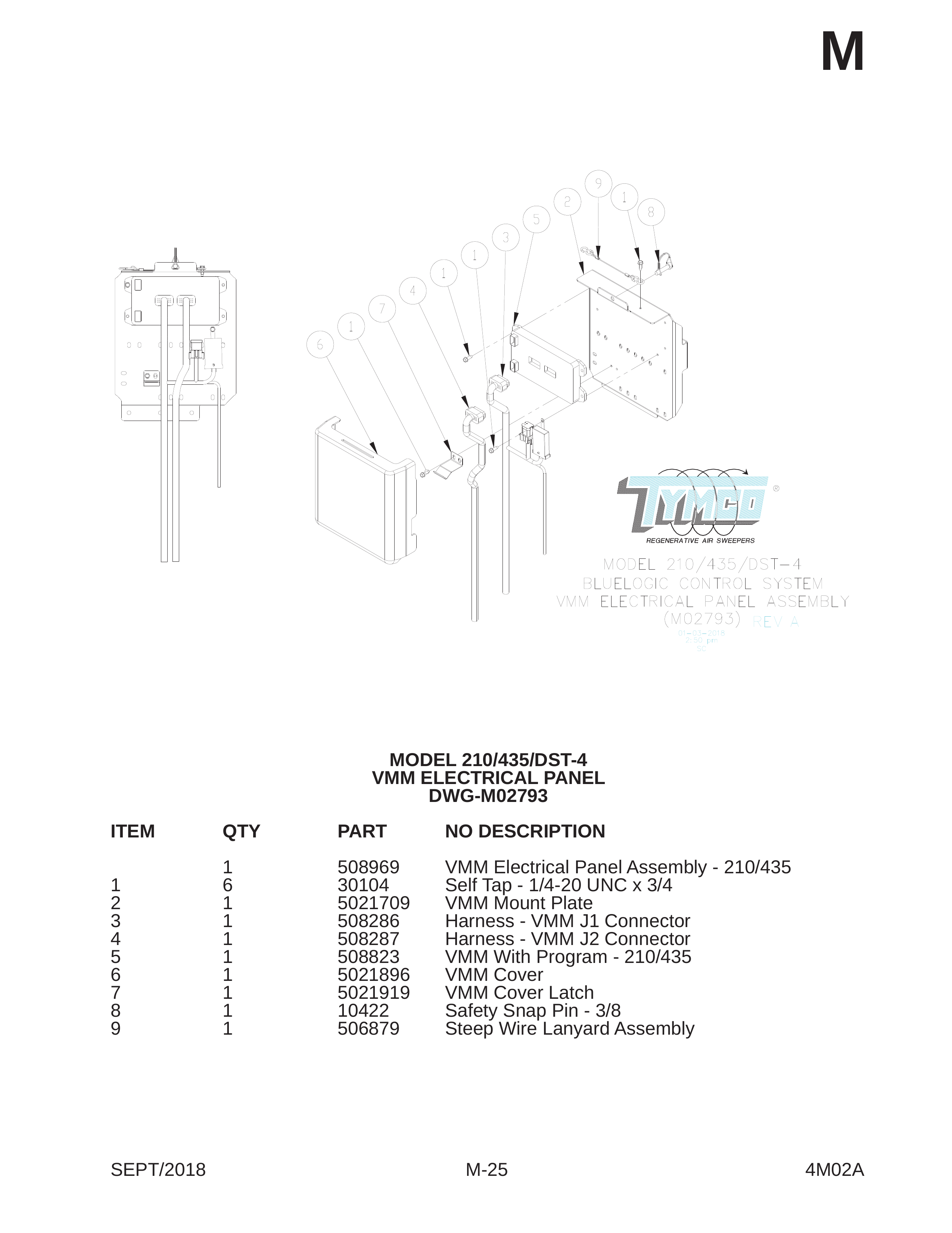 MODEL 210/435/DST-4