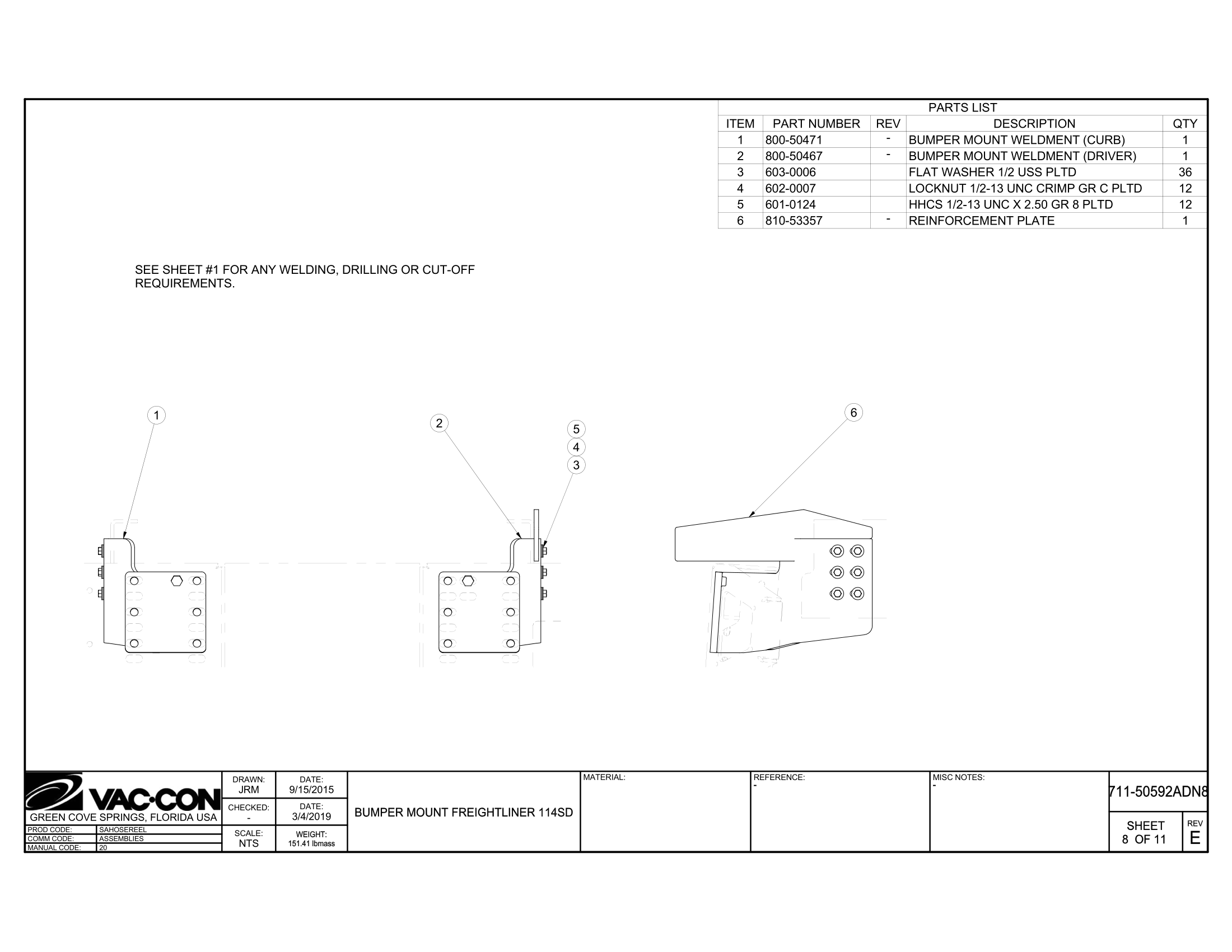 Mudflap Installation, (dual, rear axle, no fenders)